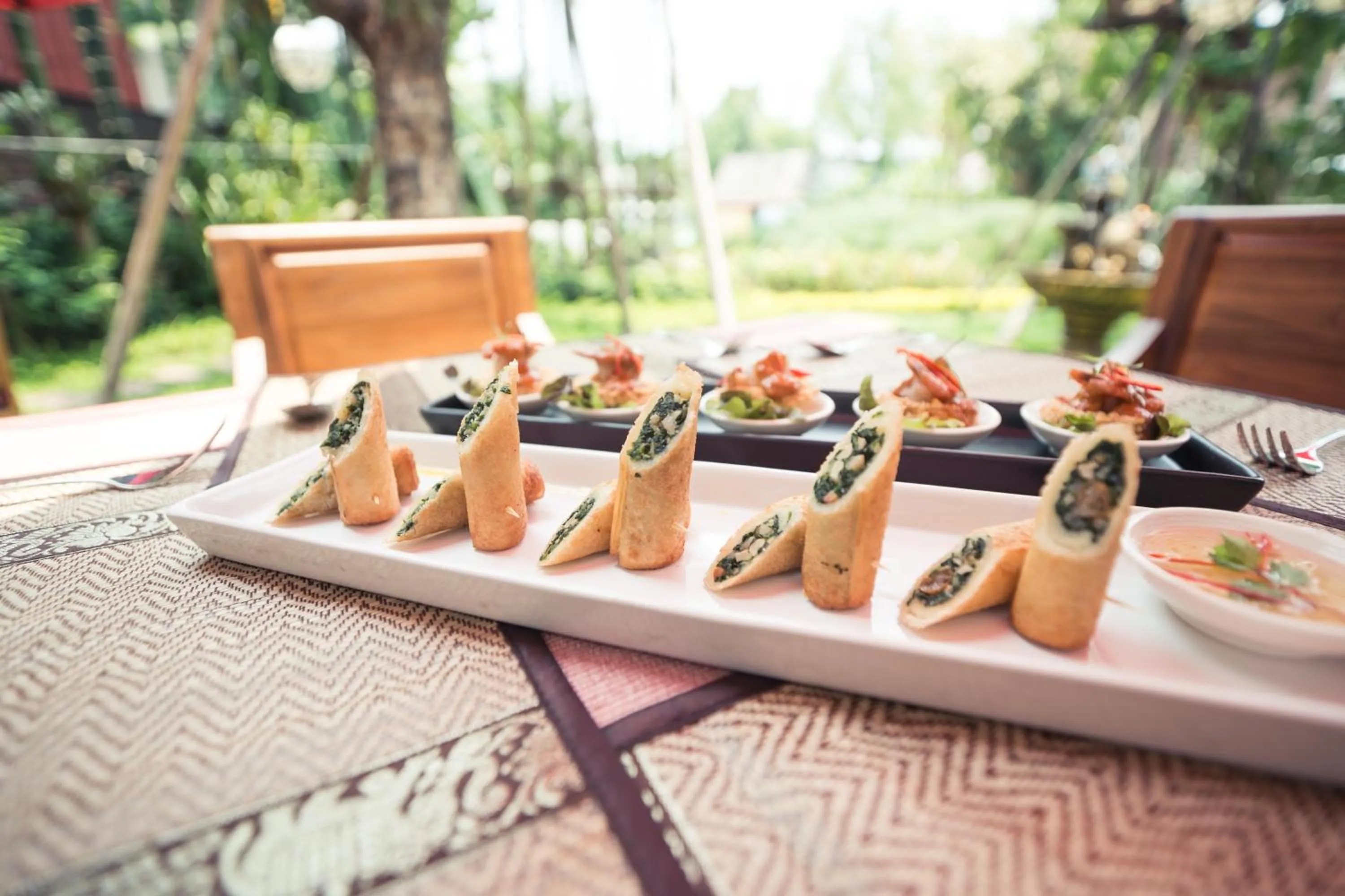 Food and drinks in Viang Thapae Resort