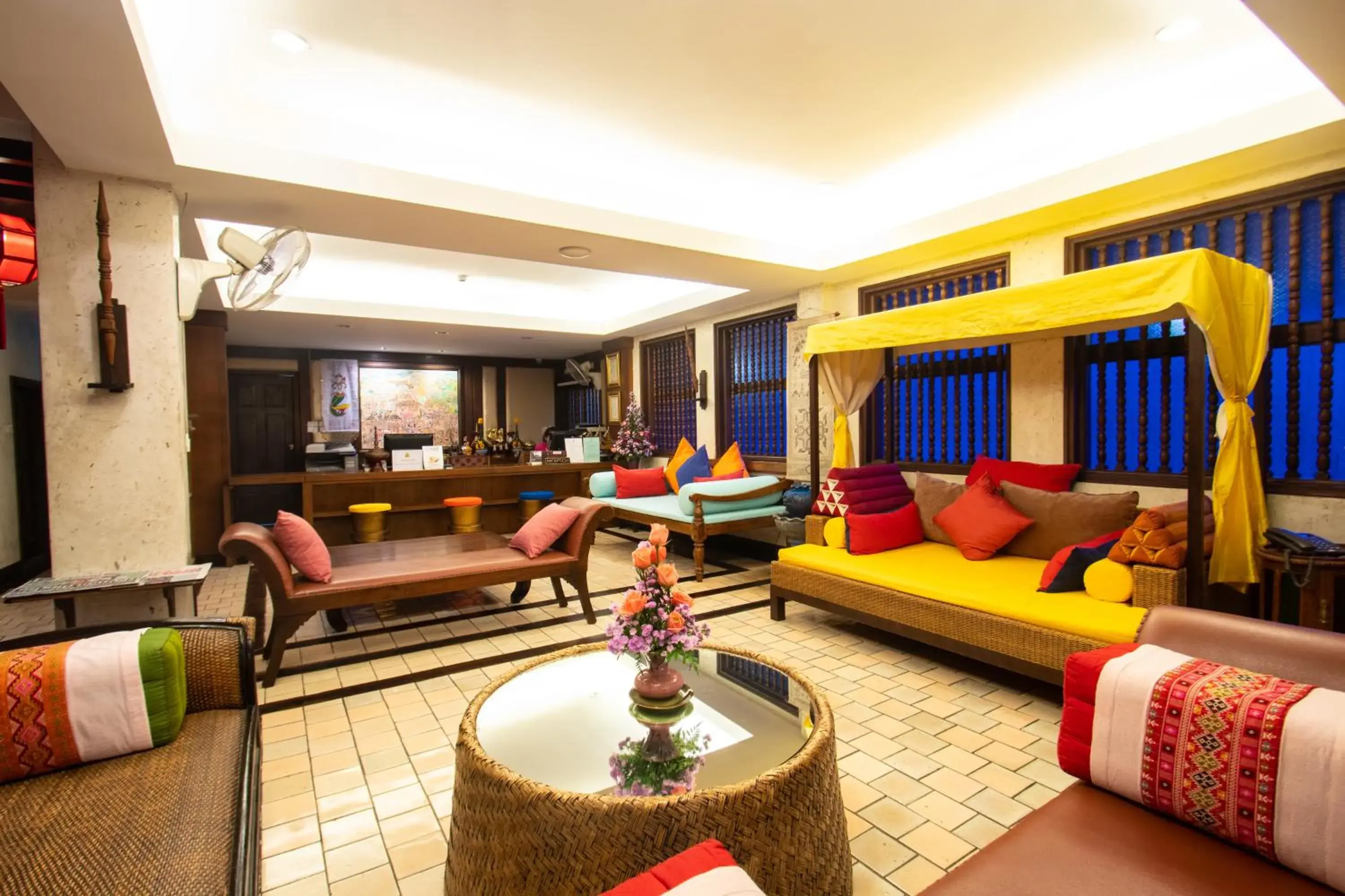 Lobby or reception in Viang Thapae Resort Lobby or reception in Viang Thapae Resort