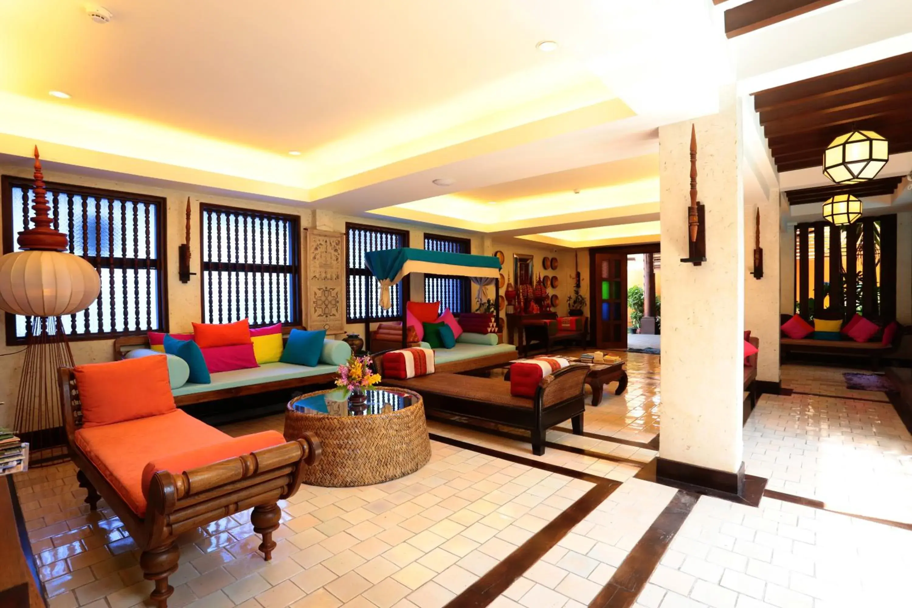 Living room in Viang Thapae Resort Living room in Viang Thapae Resort