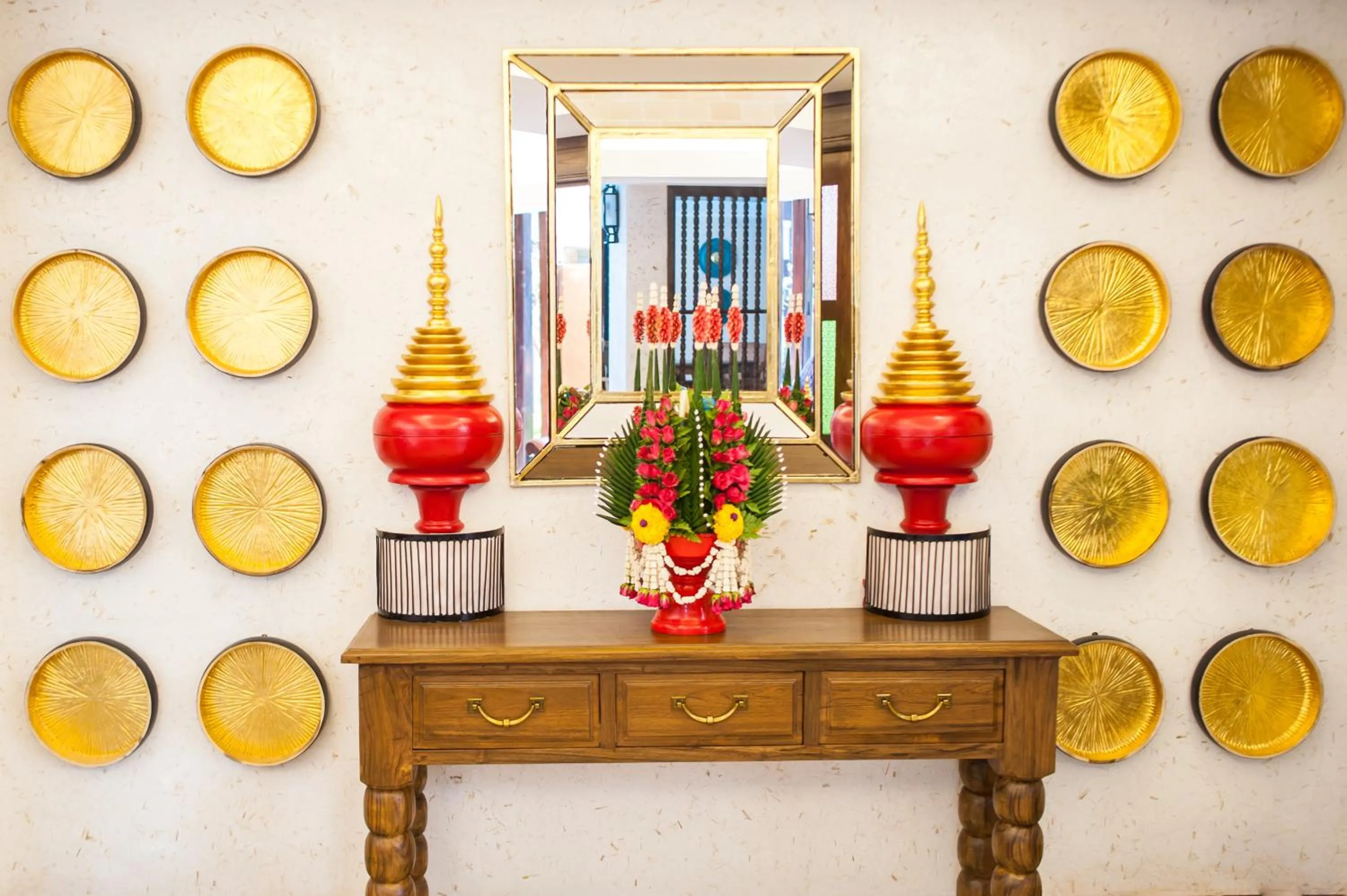 Lobby or reception in Viang Thapae Resort