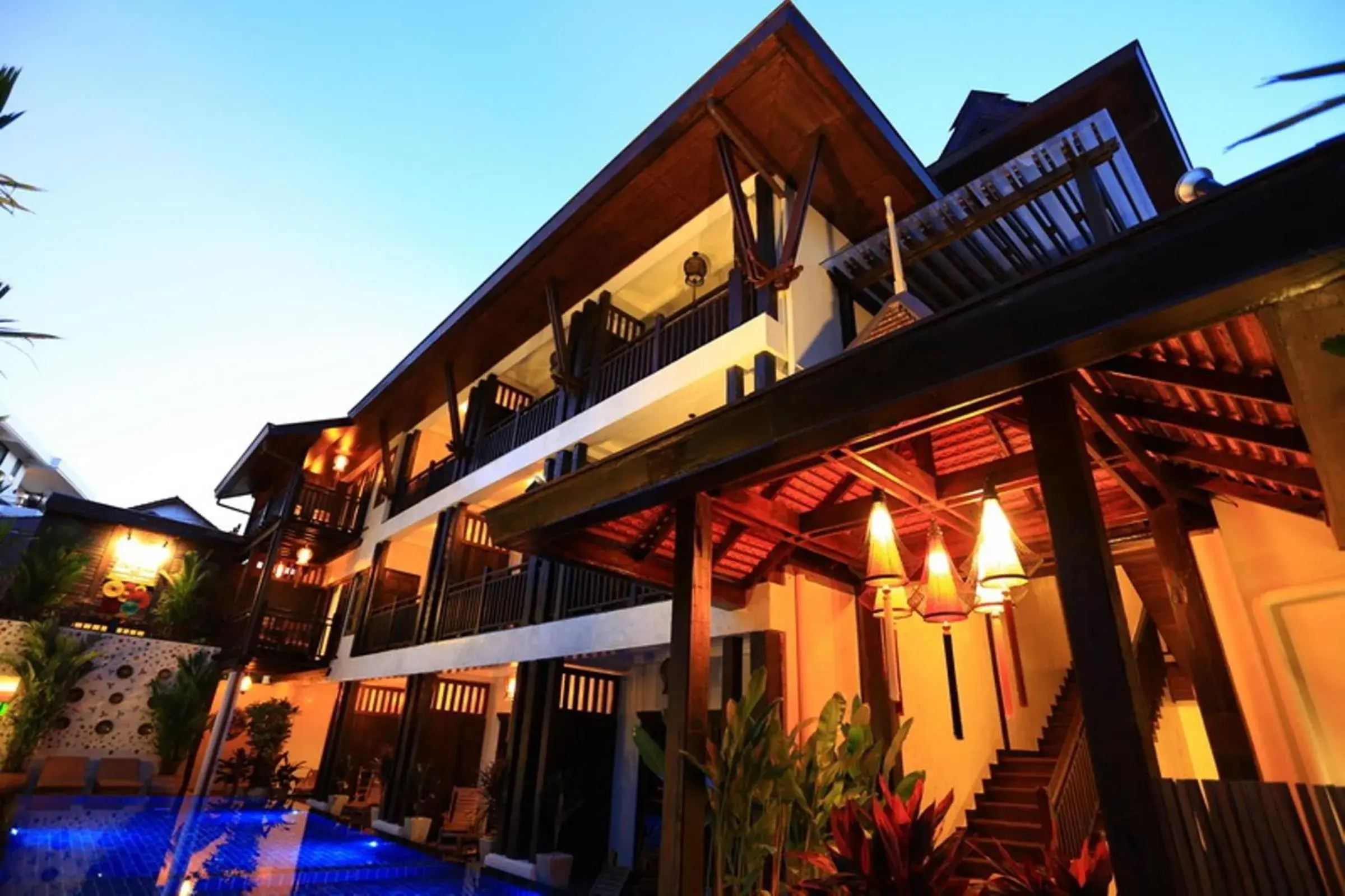 Facade/entrance in Viang Thapae Resort Facade/entrance in Viang Thapae Resort