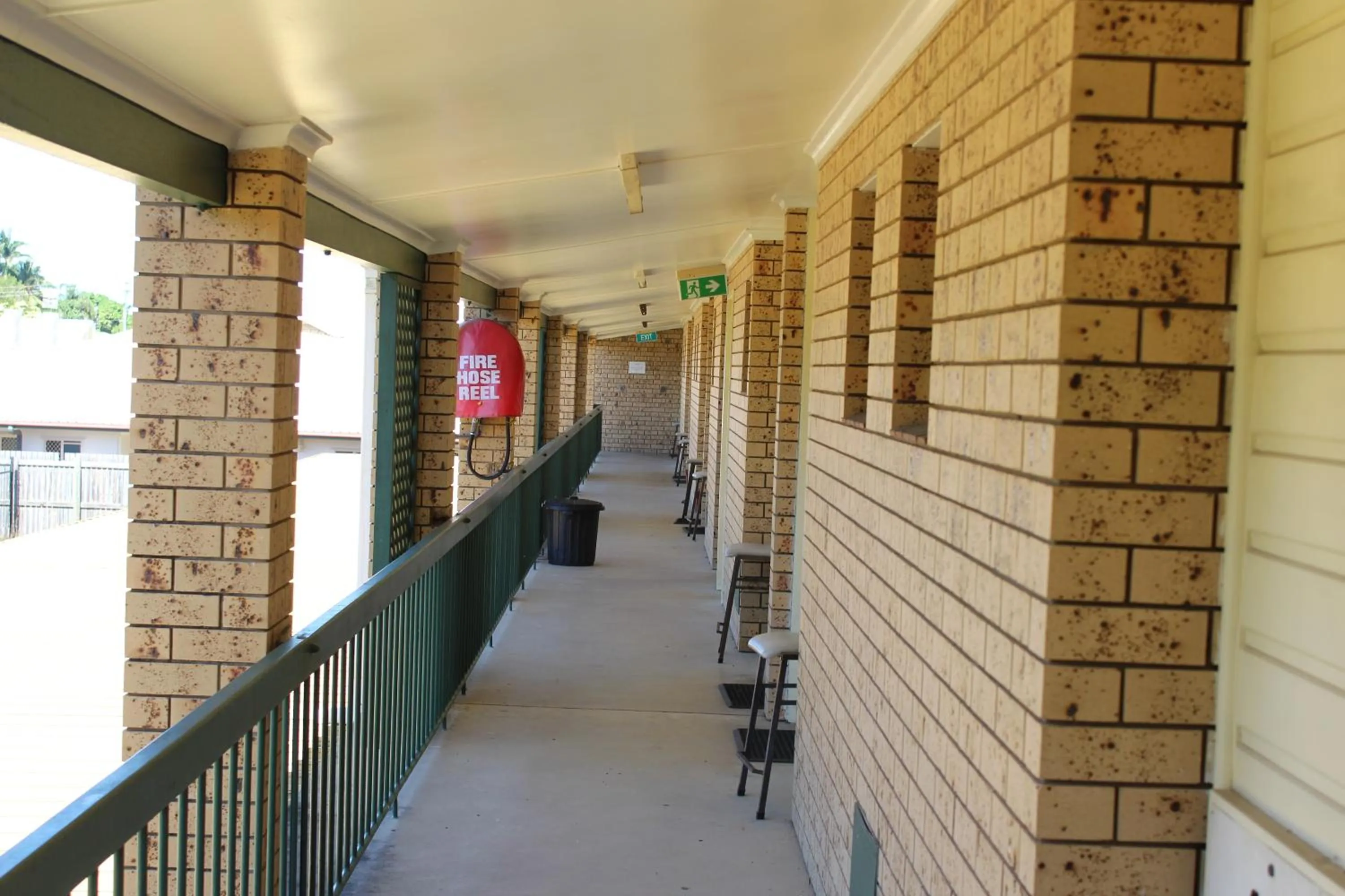 Balcony/Terrace in Sun Plaza Motel - Mackay