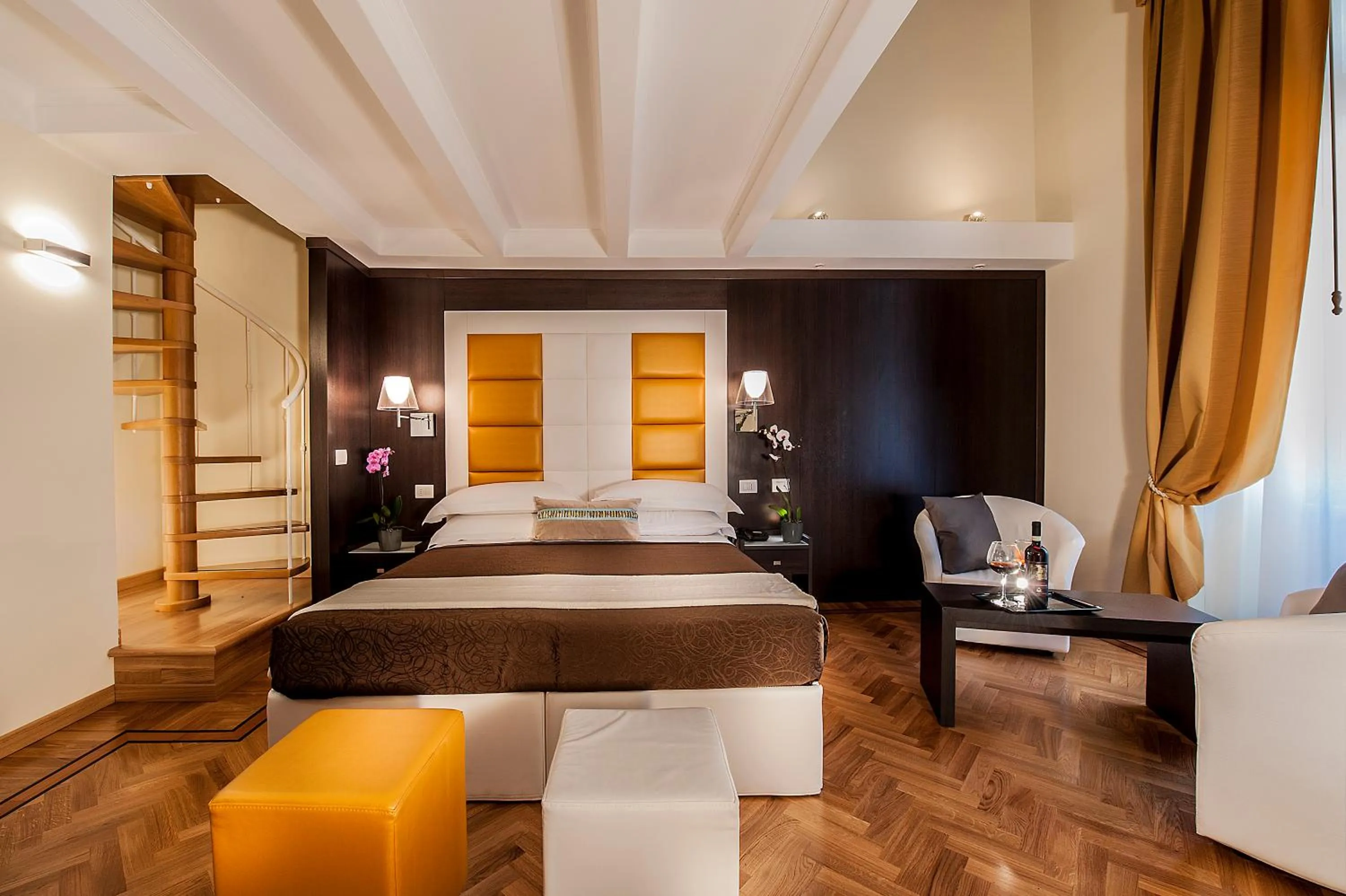 Bedroom, Bed in DVE Suite Rome