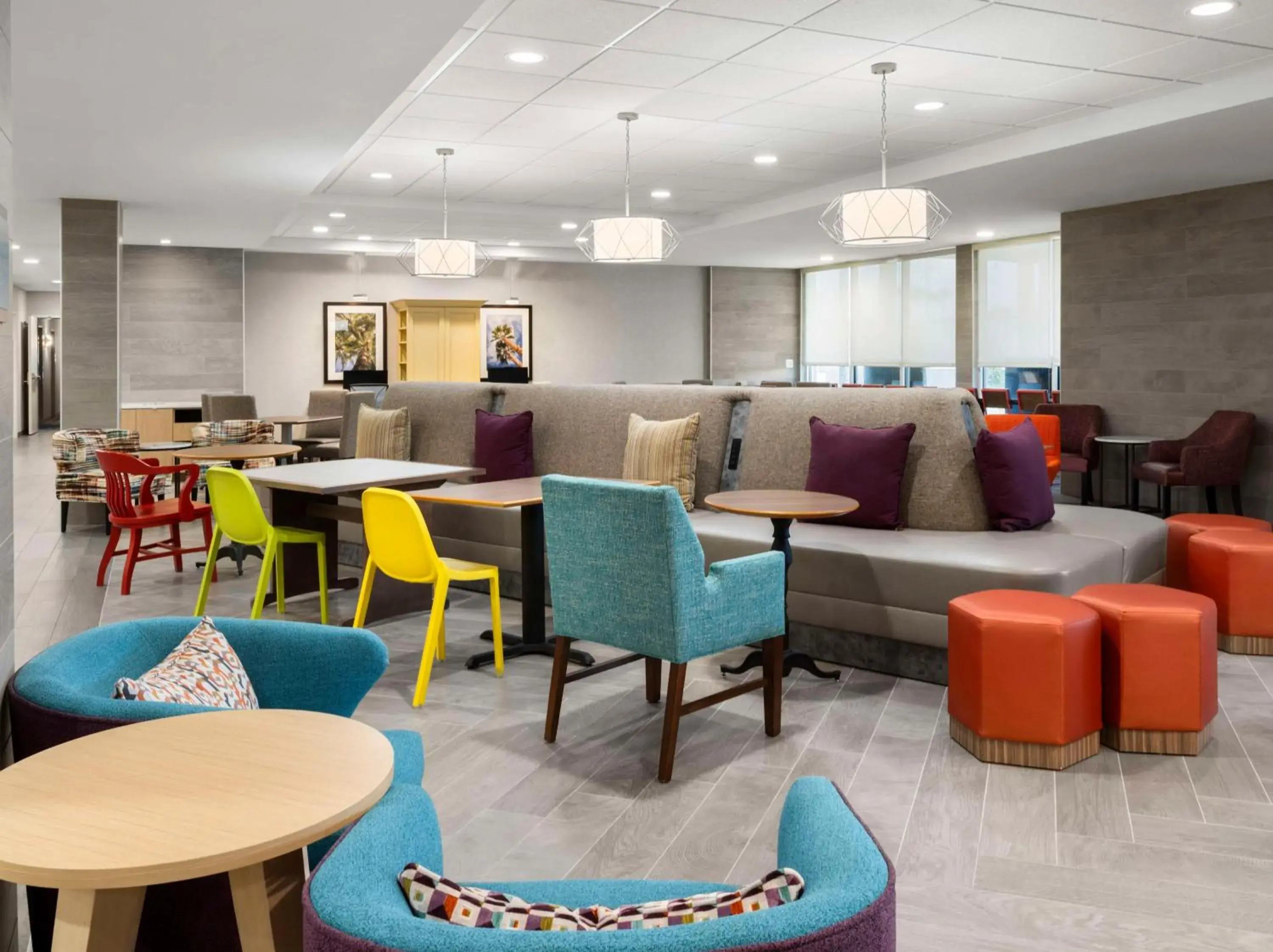 Lobby or reception in Home2 Suites by Hilton Orlando South Davenport Lobby or reception in Home2 Suites by Hilton Orlando South Davenport