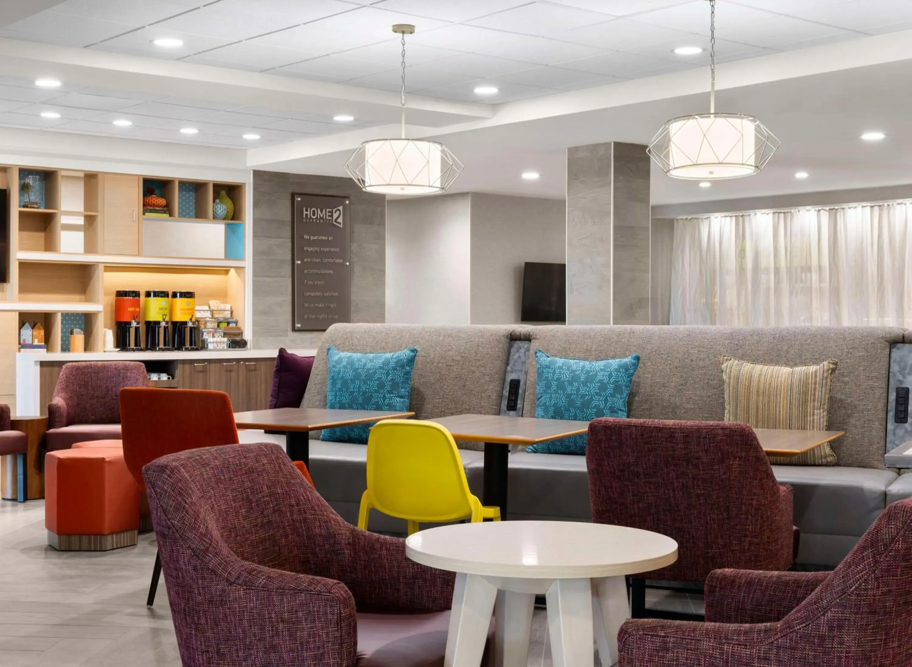 Lobby or reception in Home2 Suites by Hilton Orlando South Davenport Lobby or reception in Home2 Suites by Hilton Orlando South Davenport