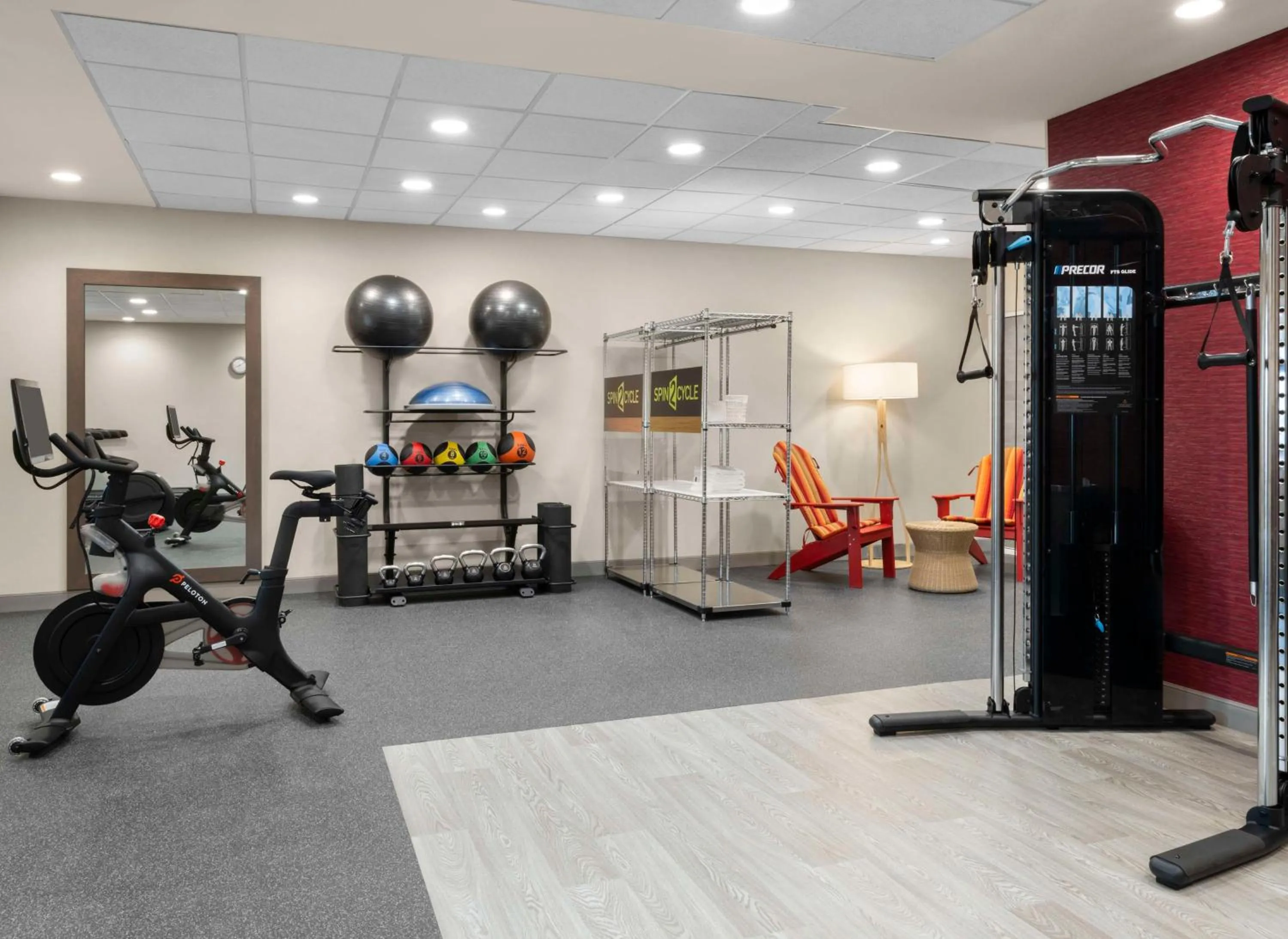 Fitness centre/facilities in Home2 Suites by Hilton Orlando South Davenport