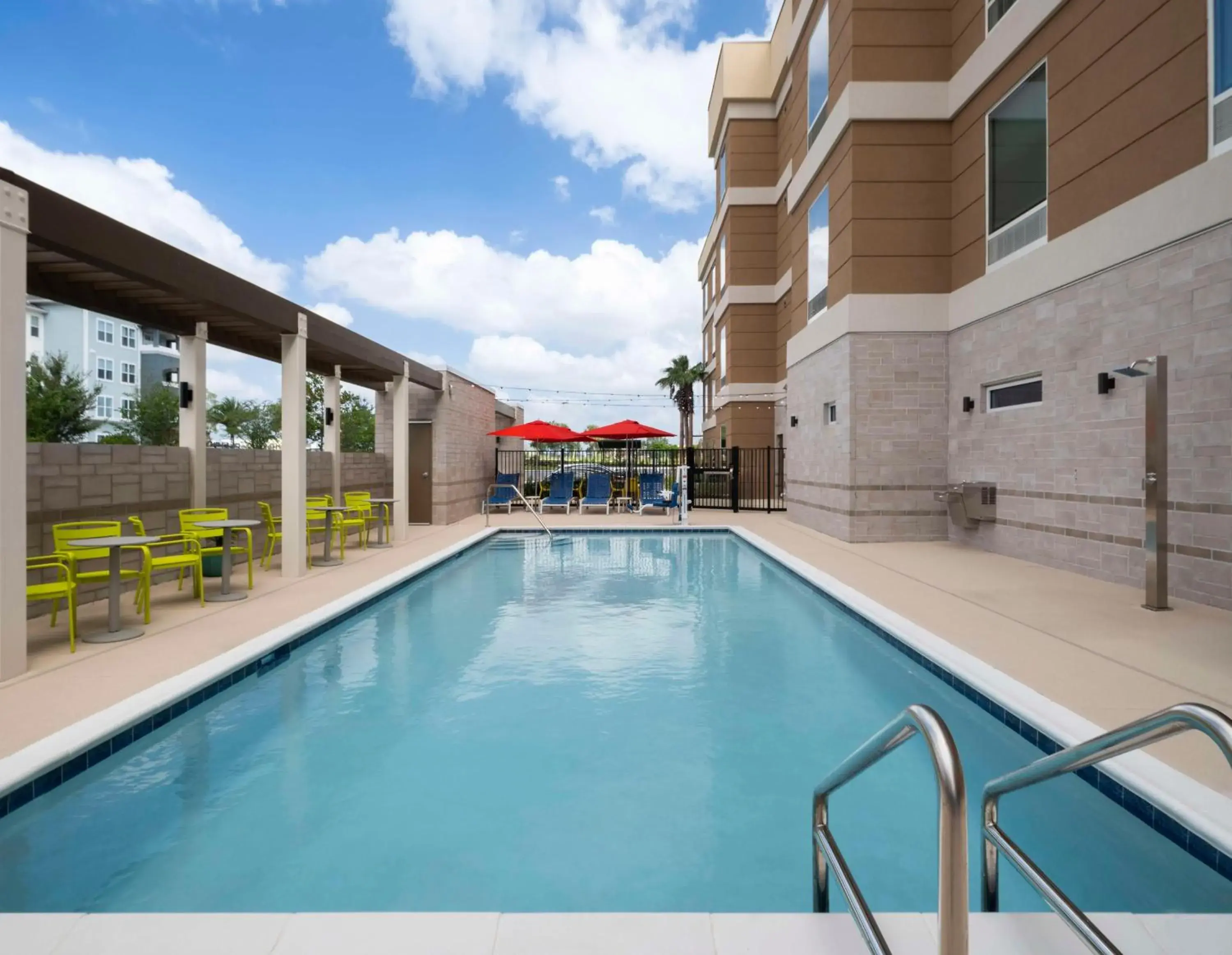 Pool view in Home2 Suites by Hilton Orlando South Davenport Pool view in Home2 Suites by Hilton Orlando South Davenport