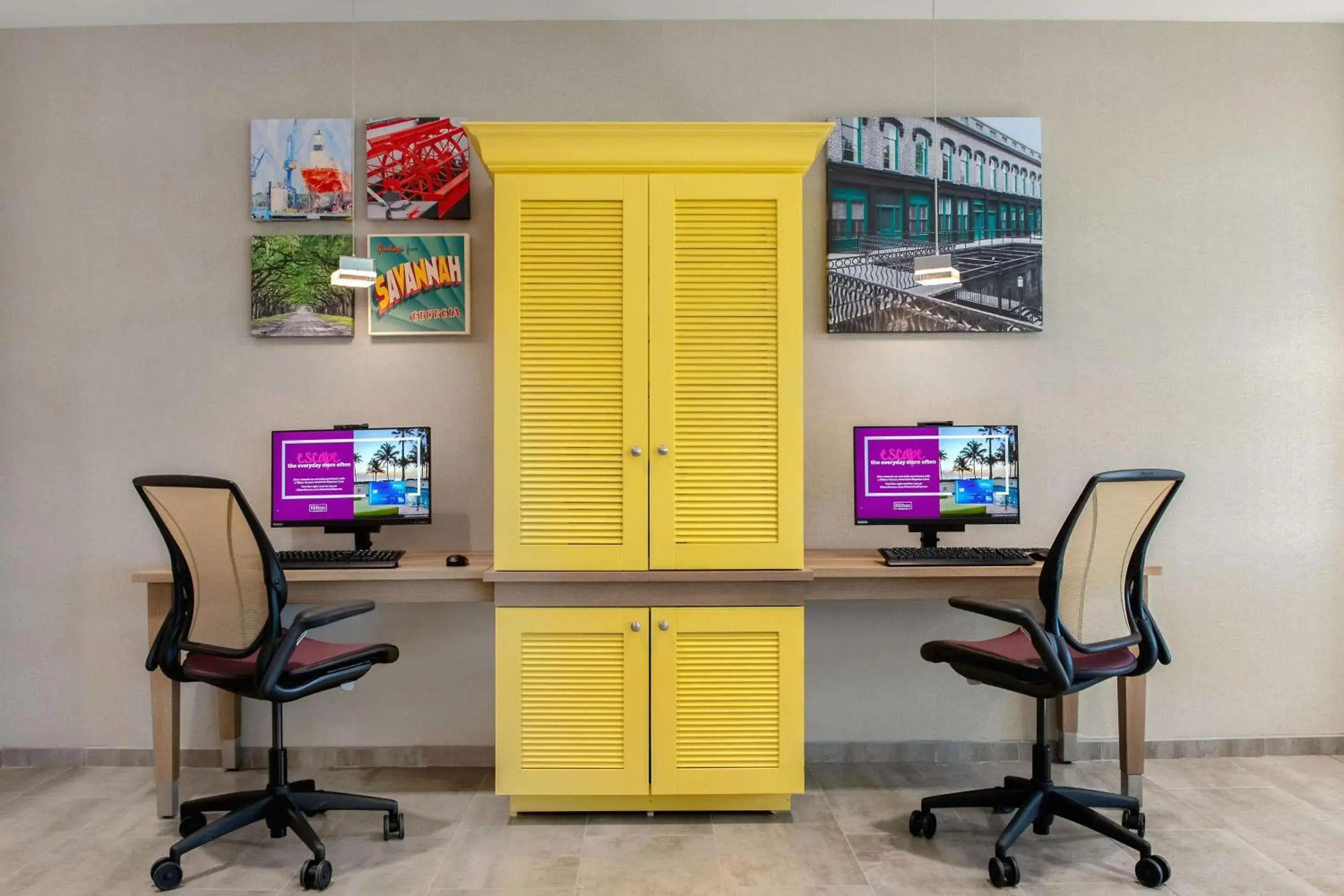 Lobby or reception in Home2 Suites By Hilton Savannah I95 North Lobby or reception in Home2 Suites By Hilton Savannah I95 North