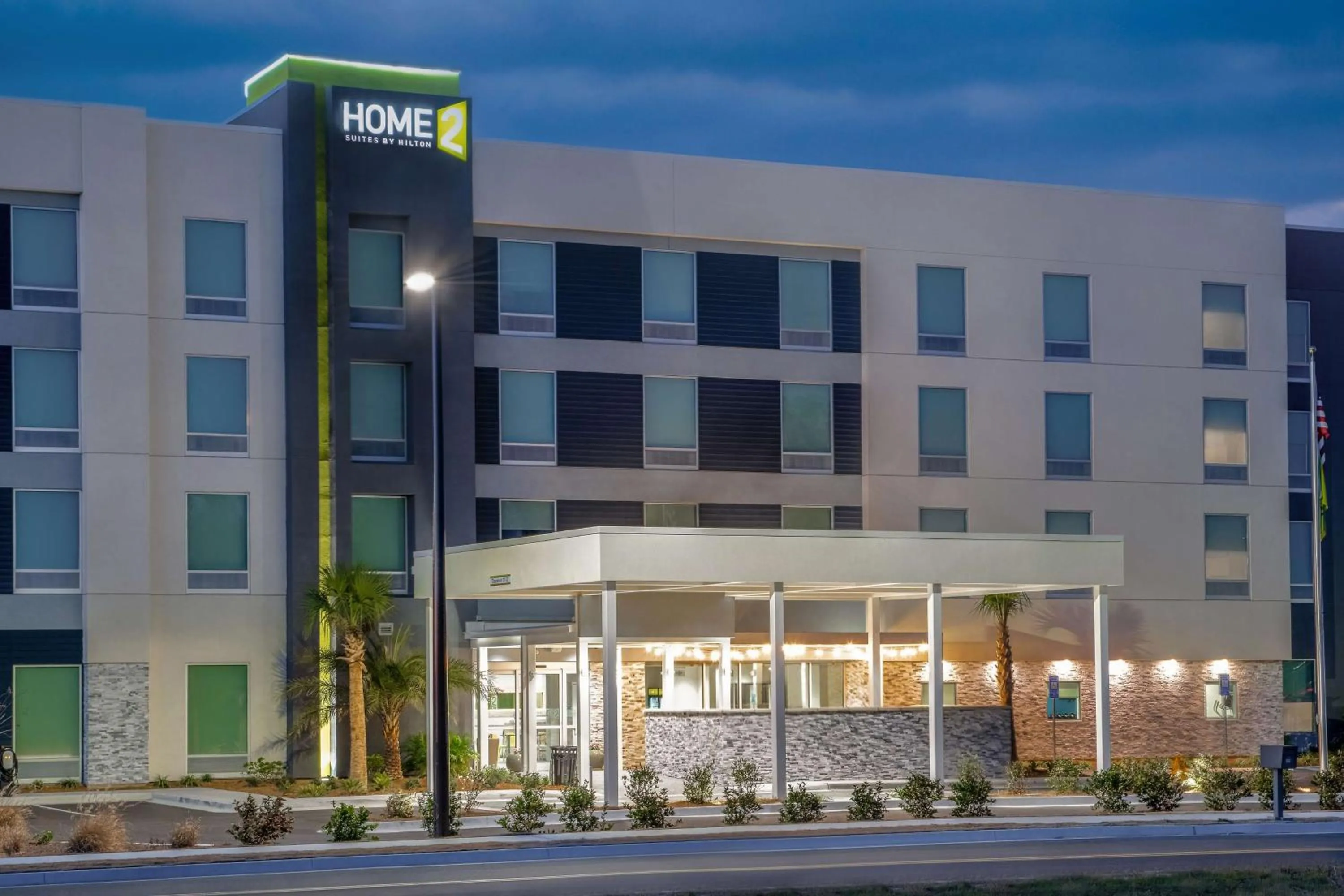 Property building in Home2 Suites By Hilton Savannah I95 North