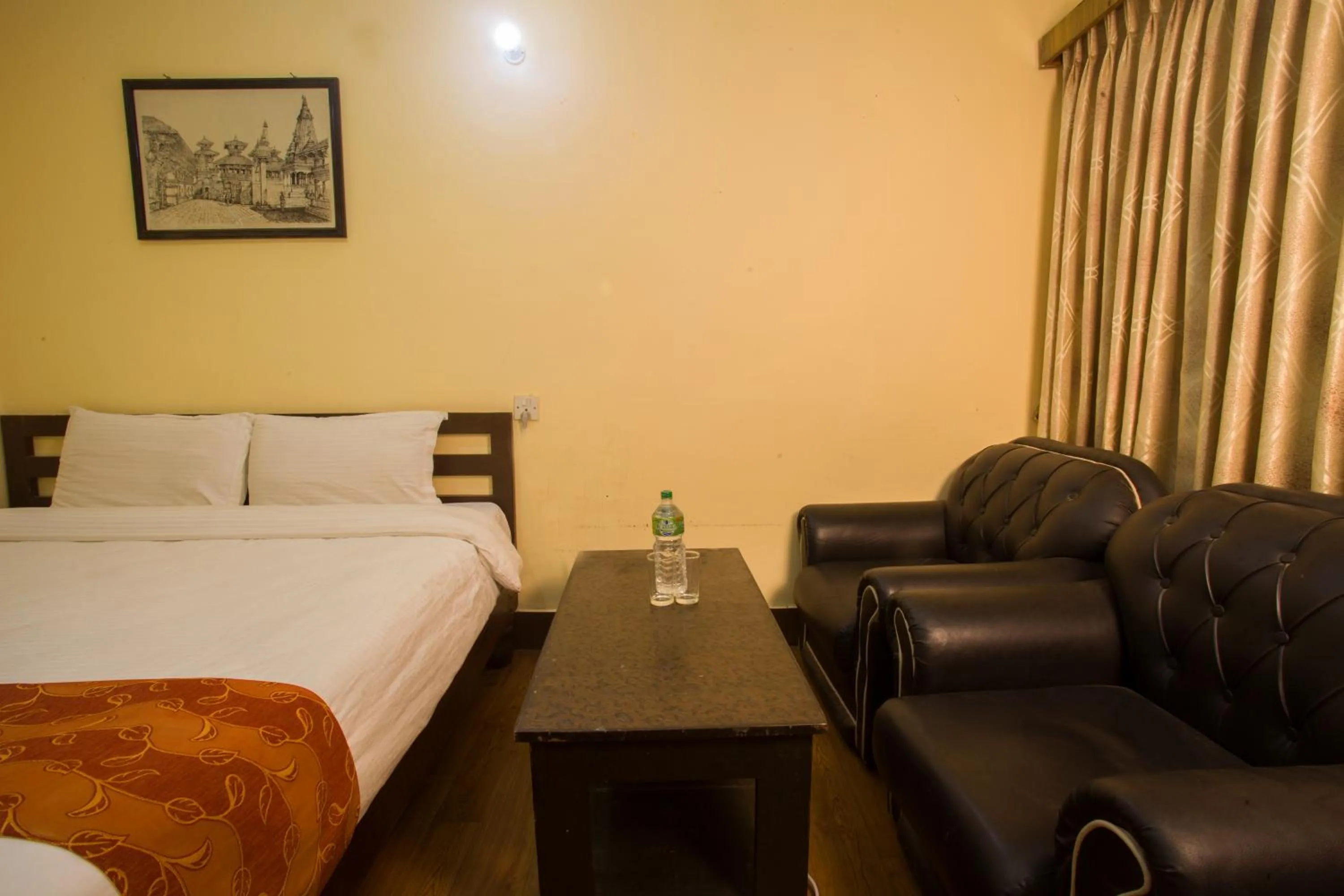 Bed in Langtang View Nagarkot Bed and Breakfast