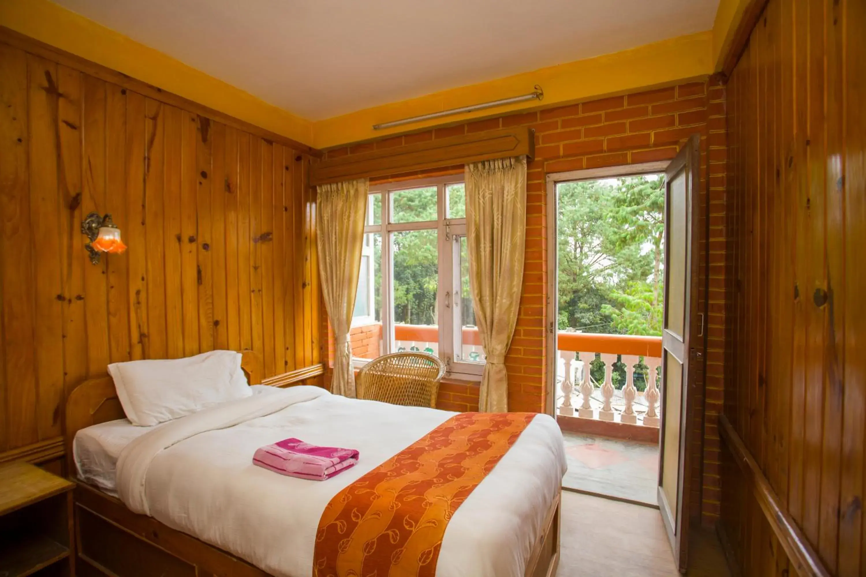 Photo of the whole room, Bed in Langtang View Nagarkot Bed and Breakfast Photo of the whole room, Bed in Langtang View Nagarkot Bed and Breakfast