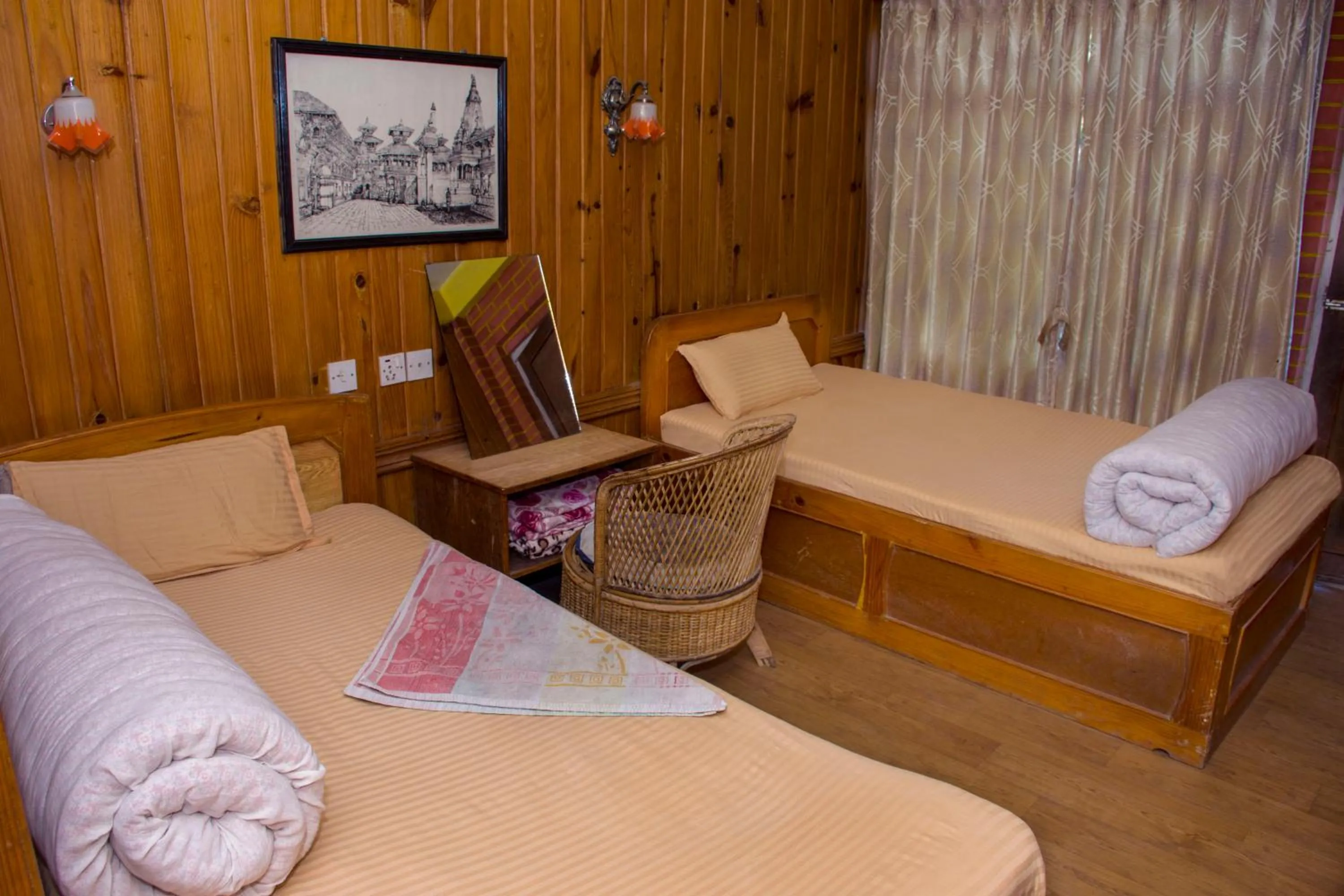 Photo of the whole room, Bed in Langtang View Nagarkot Bed and Breakfast