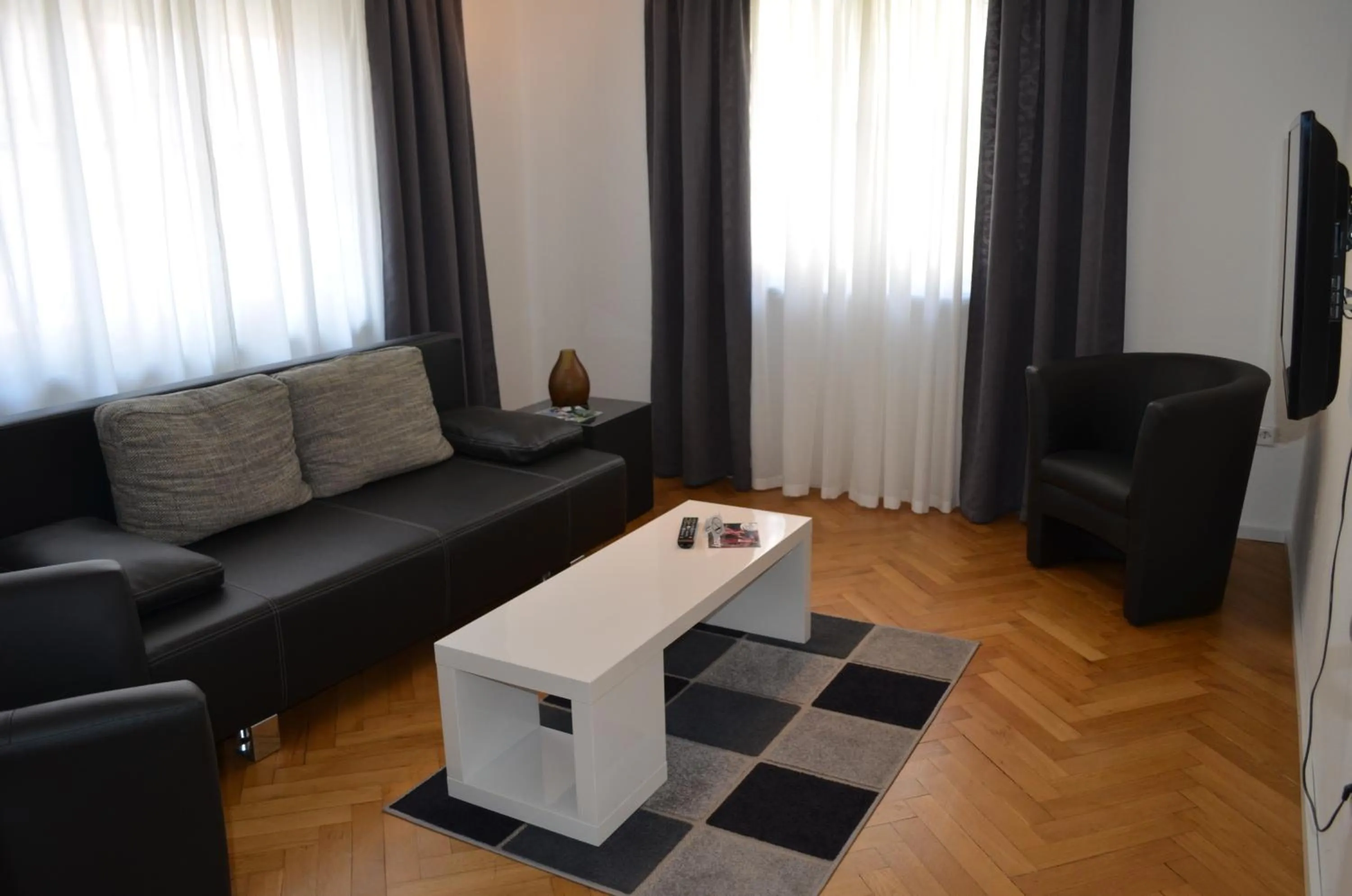 Living room in Prinz City Apartments
