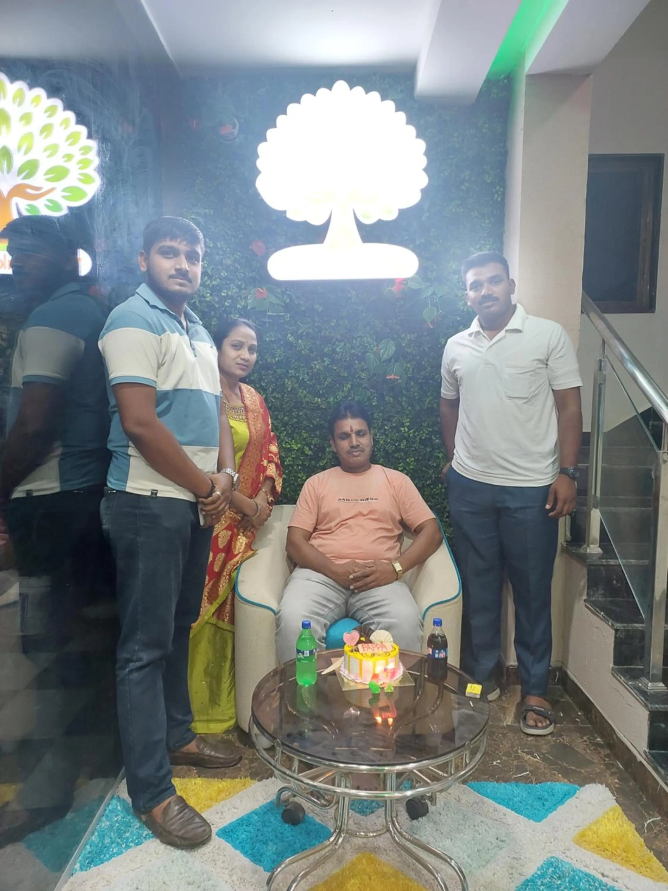 Lobby or reception in Hotel Sai Dakshina Inn & The Fern Restaurant