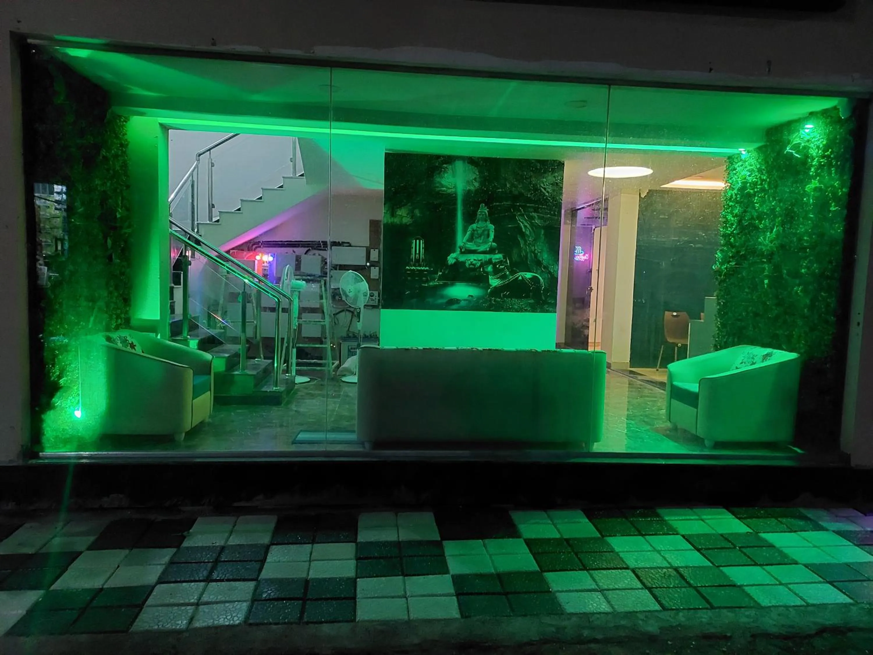 Lobby or reception in Hotel Sai Dakshina Inn & The Fern Restaurant