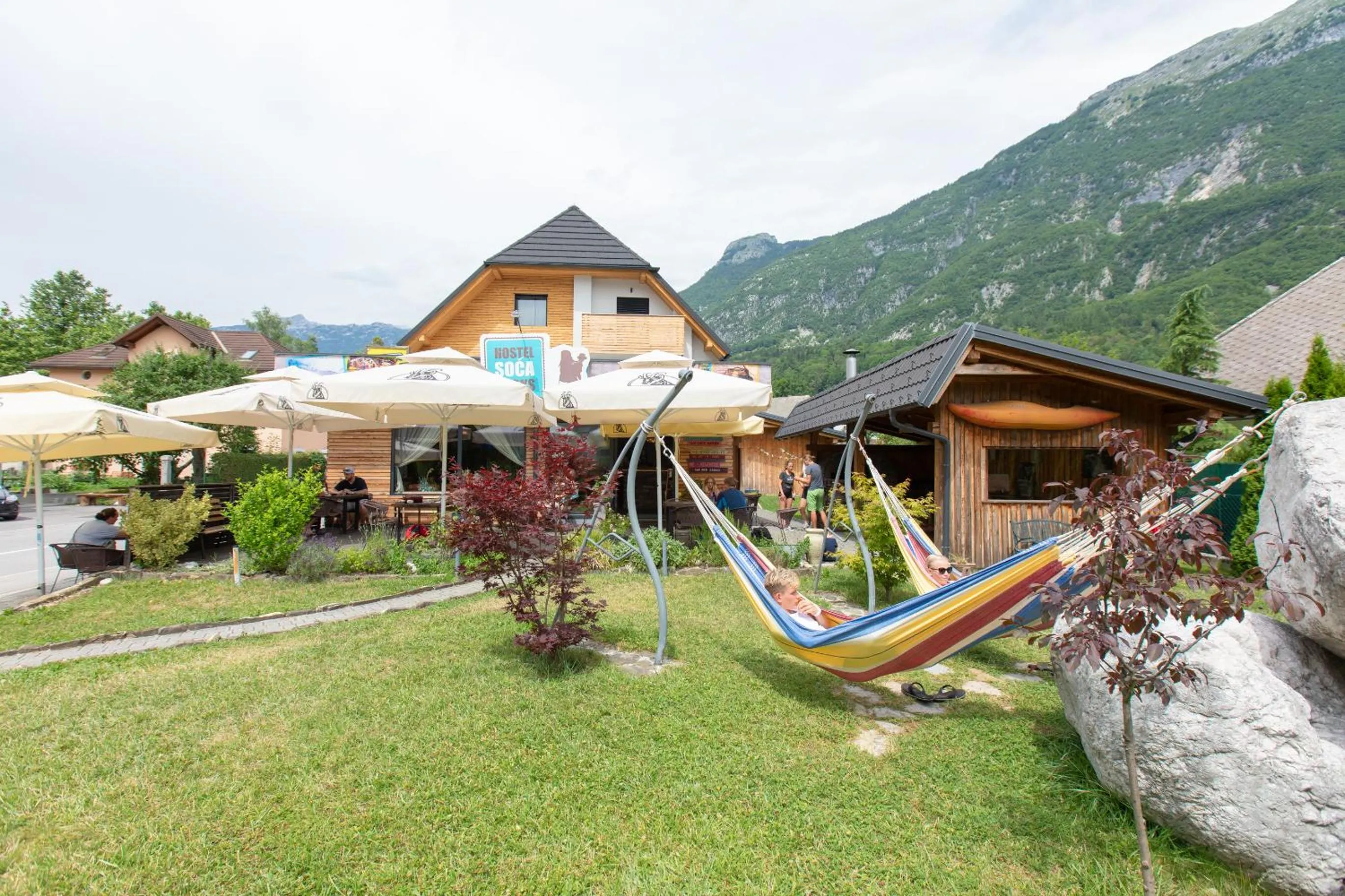 Property building in Hostel Soča Rocks