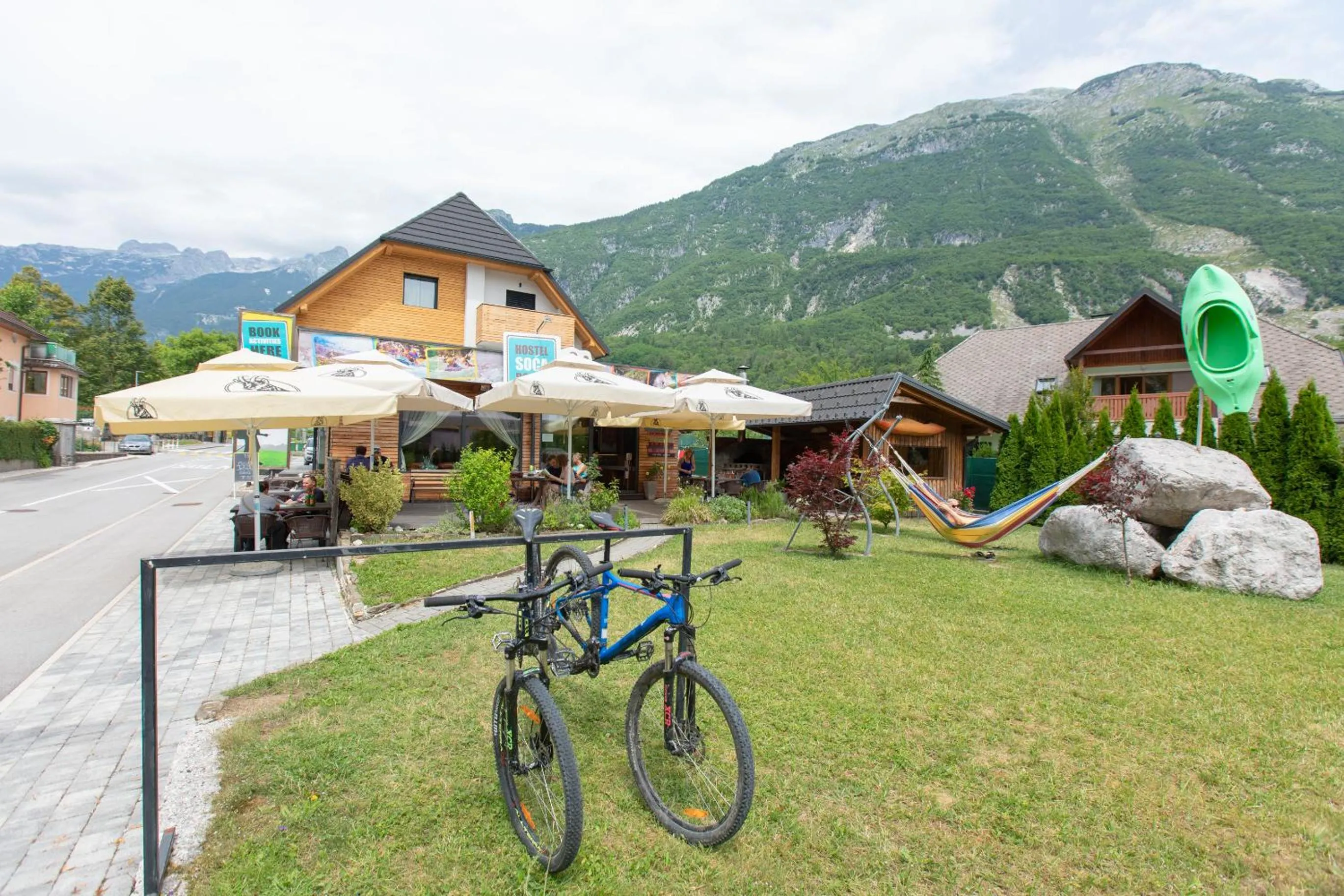 Property building in Hostel Soča Rocks