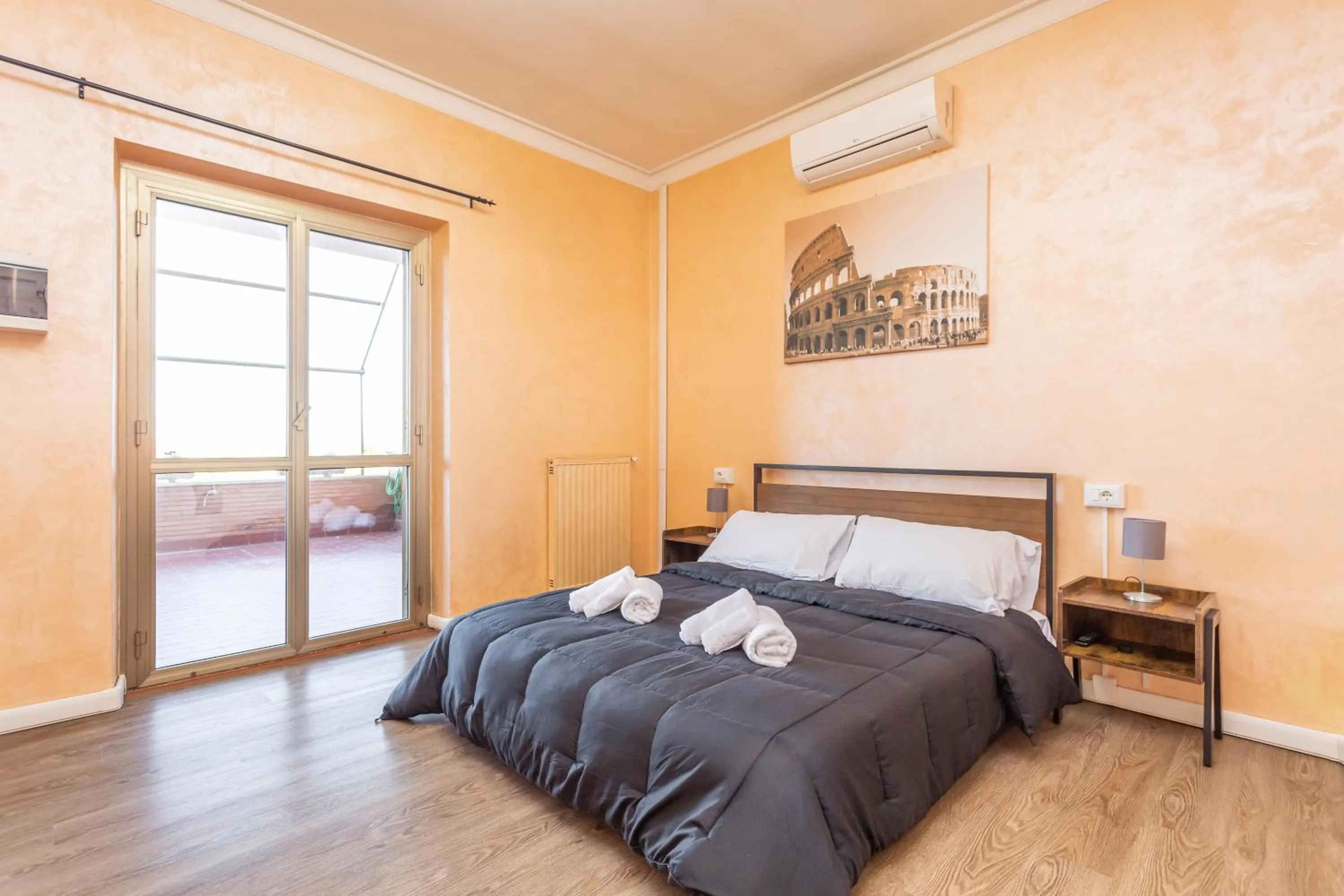 Bed in Villino Fiorella