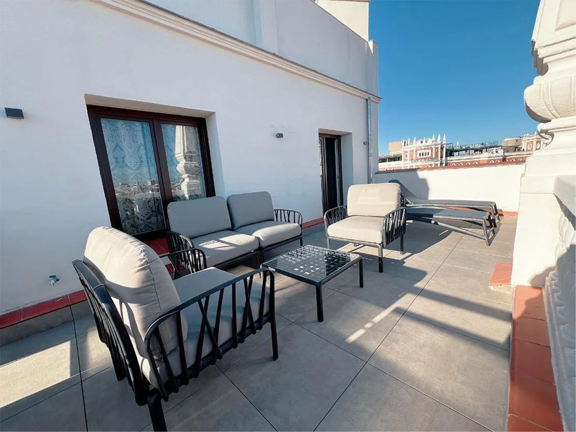 Balcony/Terrace in Apartamentos Soho Boutique Hoy No Me Puedo Levantar