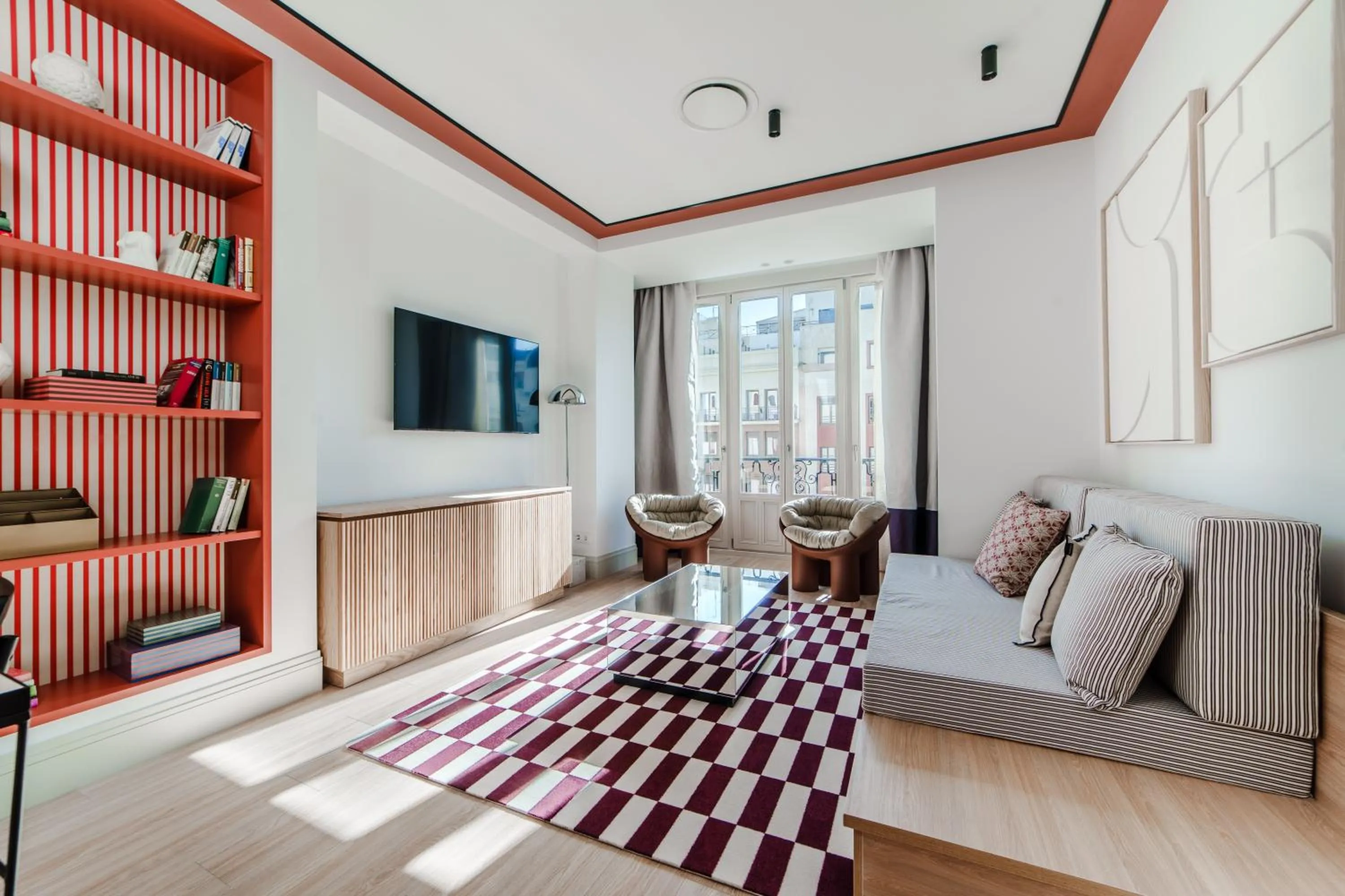 TV and multimedia in Apartamentos Soho Boutique Hoy No Me Puedo Levantar