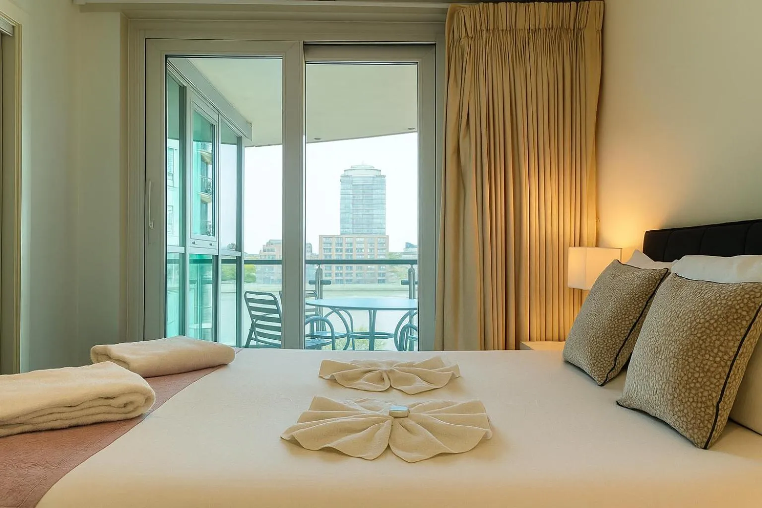 Balcony/Terrace, Bed in Still Life - Vauxhall