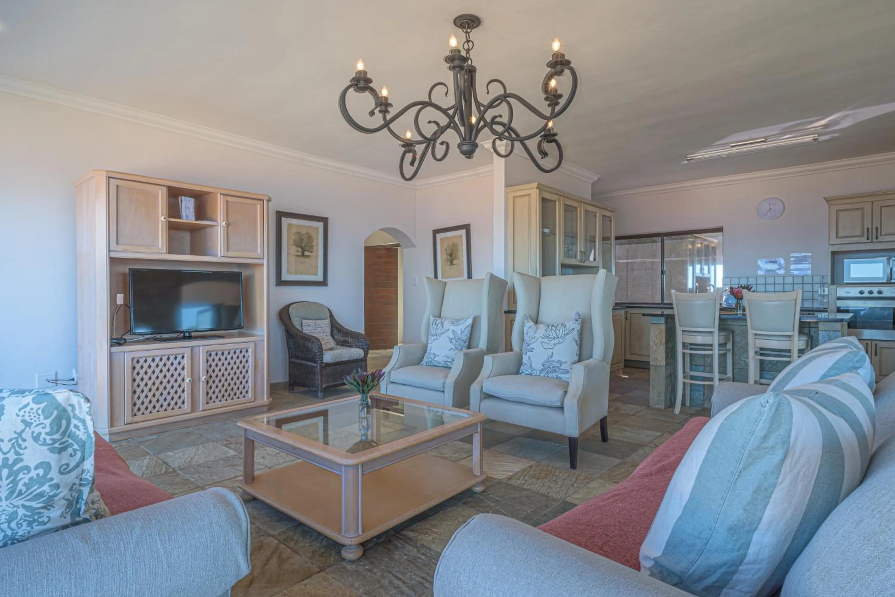 Living room in Fynbos Golf and Country Estate