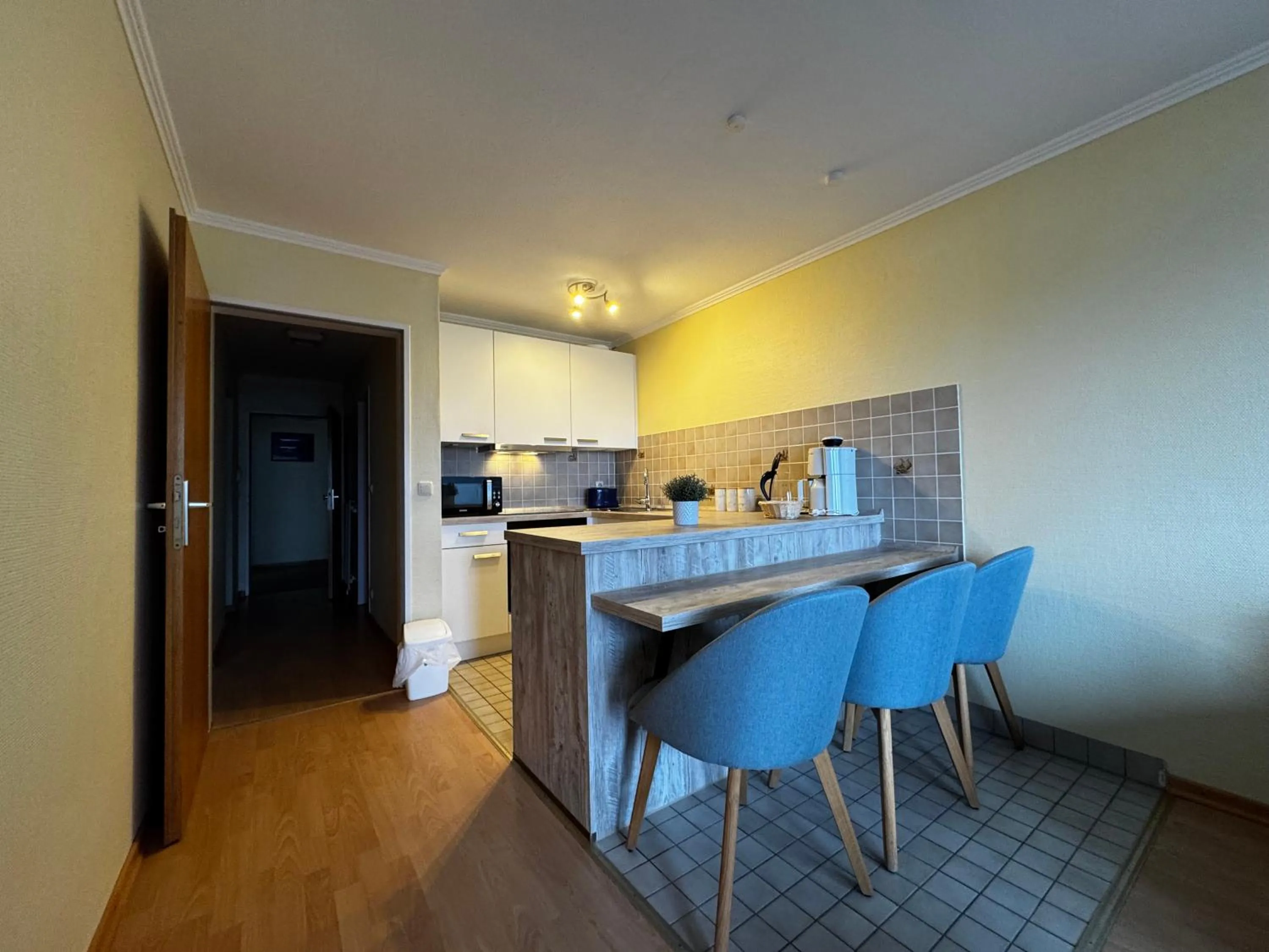 stove in Hotel Zur schönen Aussicht