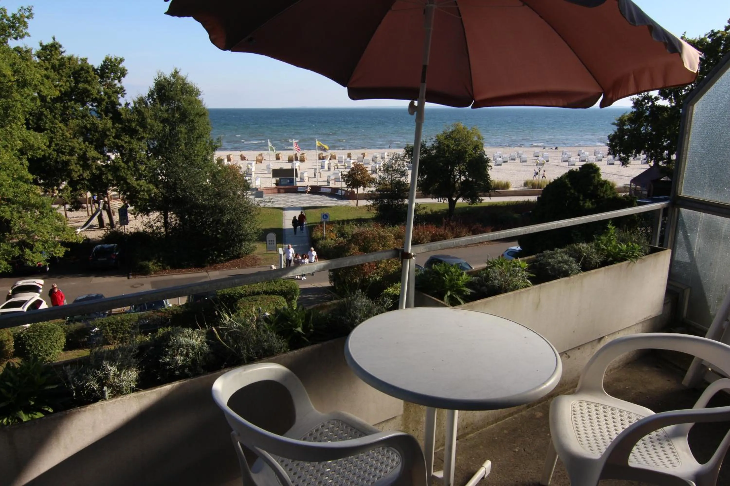 Balcony/Terrace in Hotel Zur schönen Aussicht
