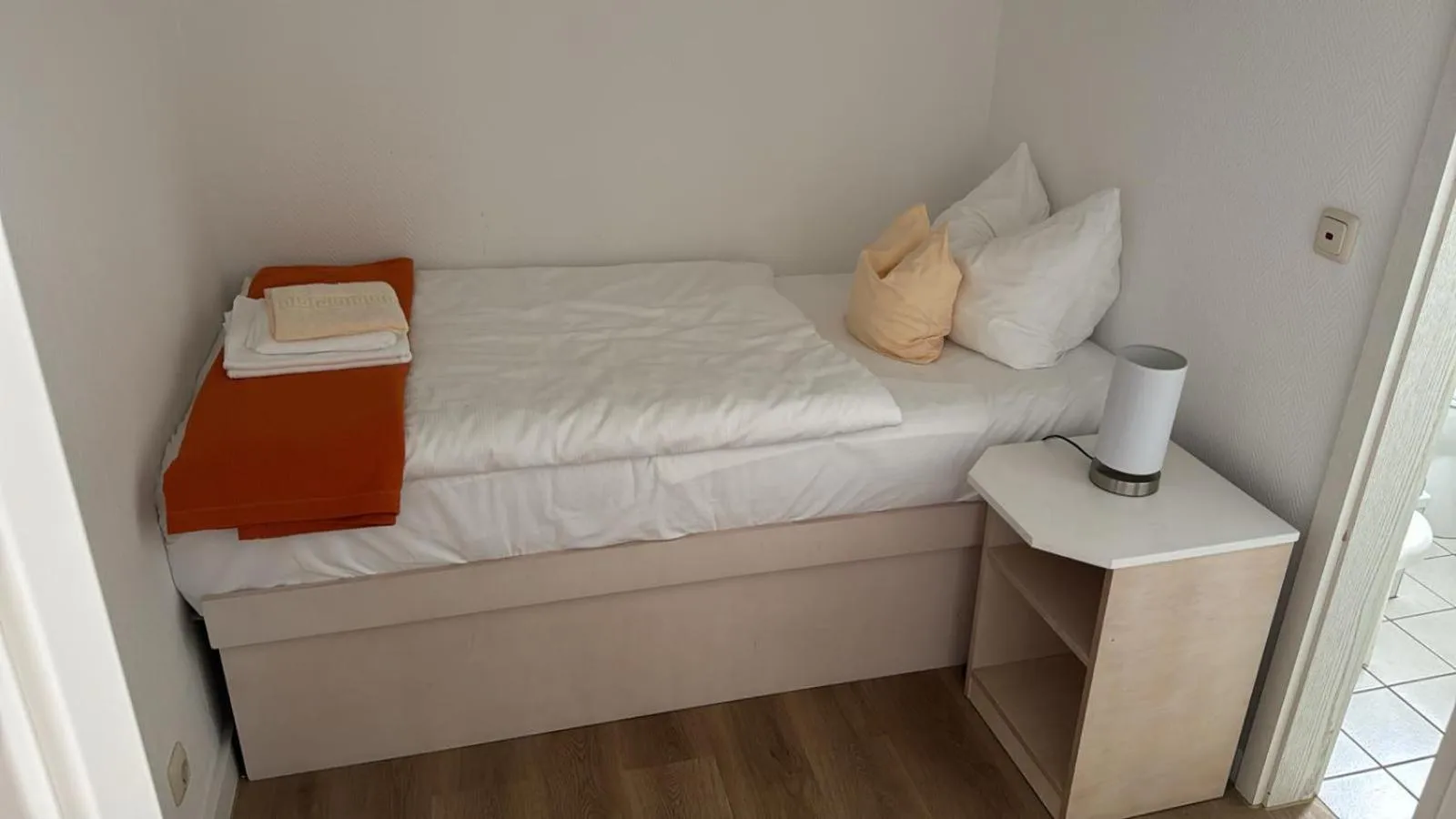 Bed in Hotel Zur schönen Aussicht