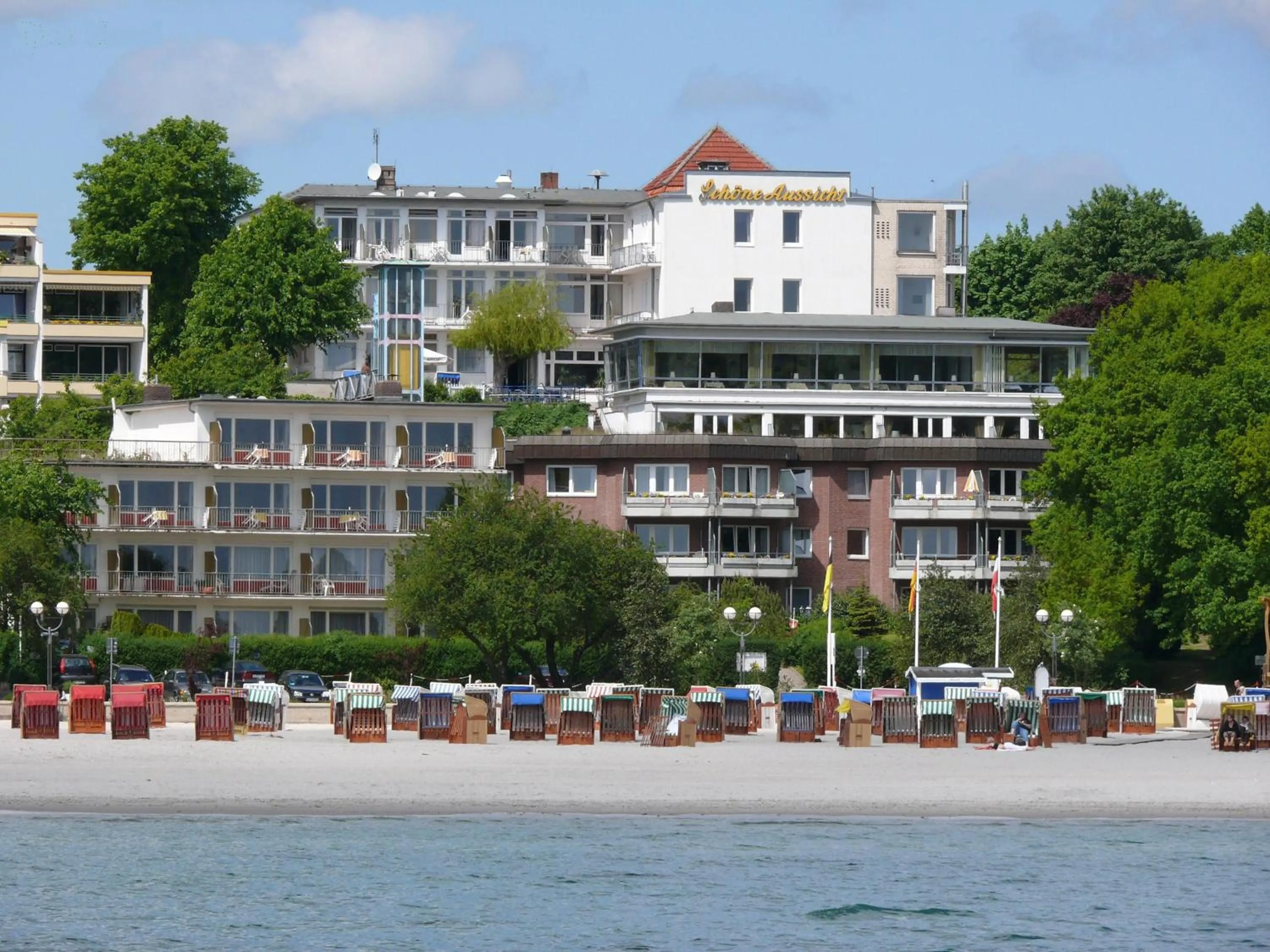 Property building in Hotel Zur schönen Aussicht