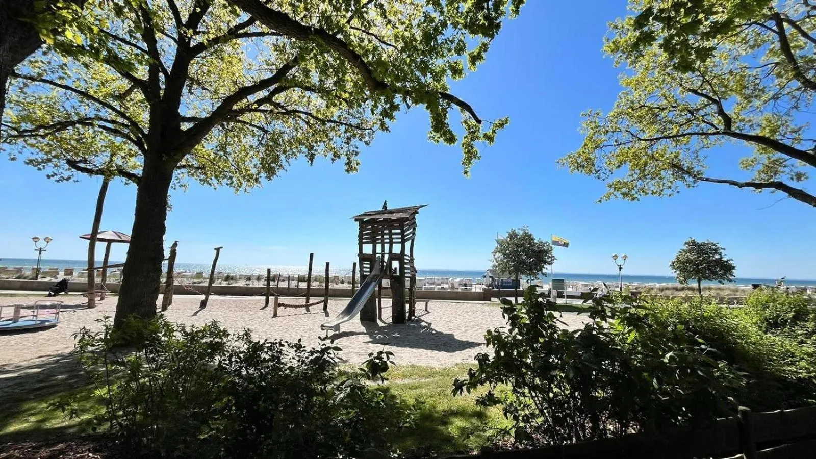 Children play ground in Hotel Zur schönen Aussicht