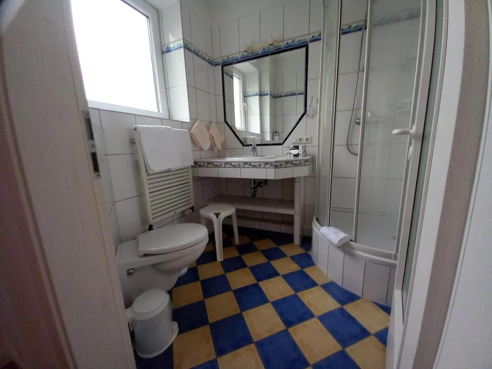 Bathroom in Hotel Zur schönen Aussicht