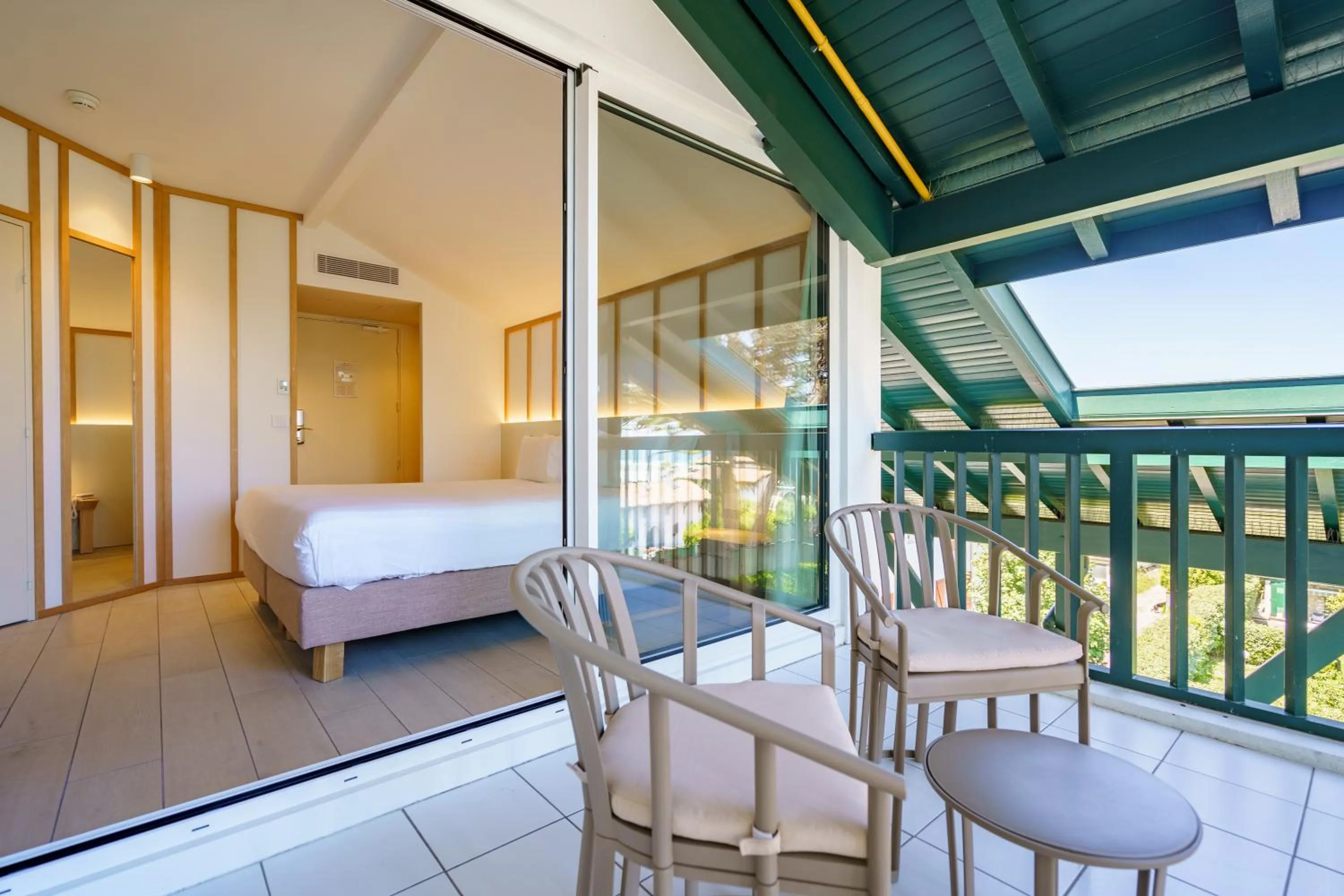 Double Room with Partial Sea View in Hôtel Ibaïa - Piscine & Spa