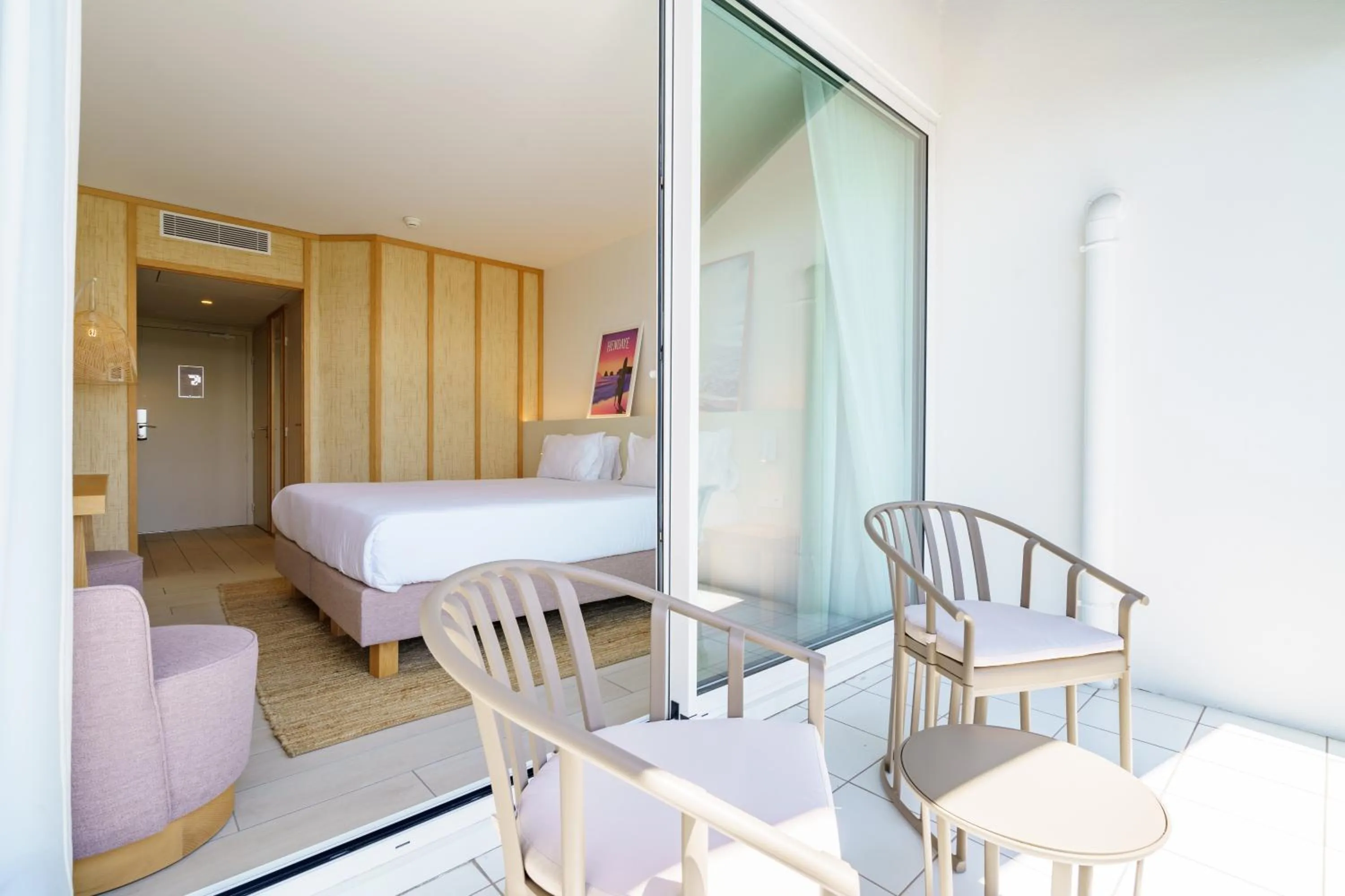 Bedroom in Hôtel Ibaïa