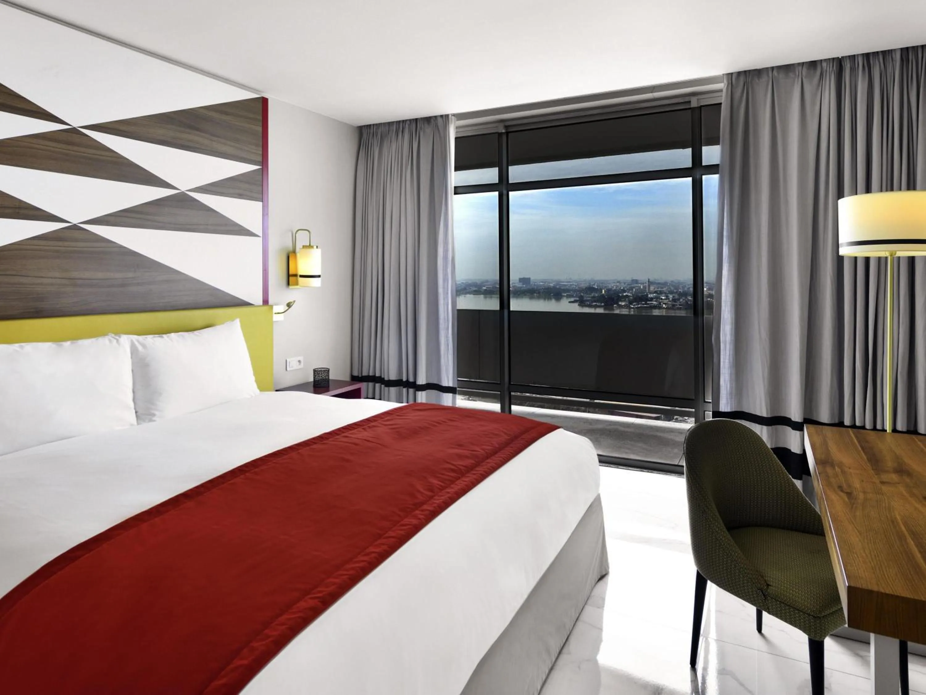 Bedroom in Sofitel Abidjan Hotel Ivoire