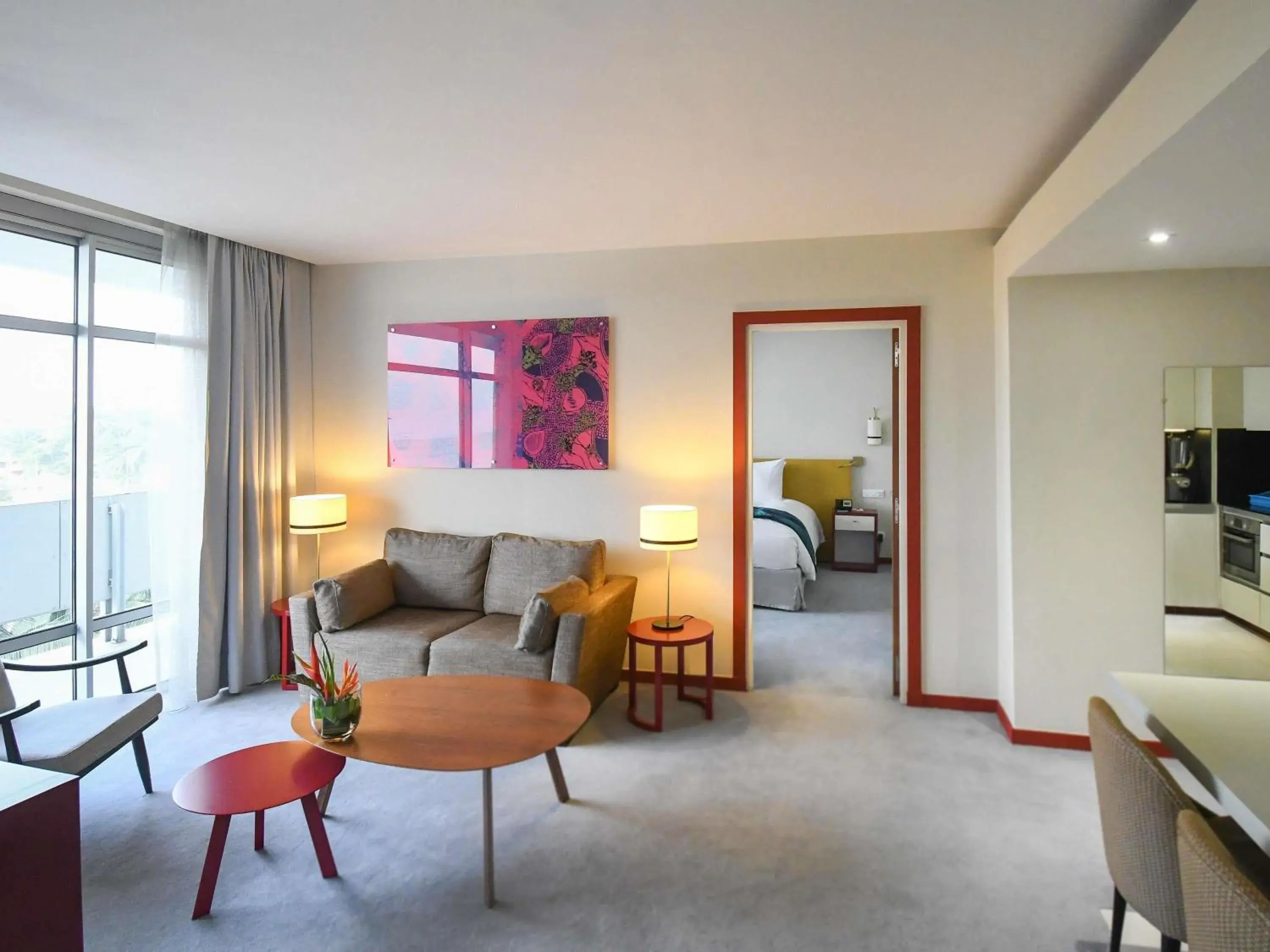 Bedroom, Bed in Sofitel Abidjan Hotel Ivoire Bedroom, Bed in Sofitel Abidjan Hotel Ivoire