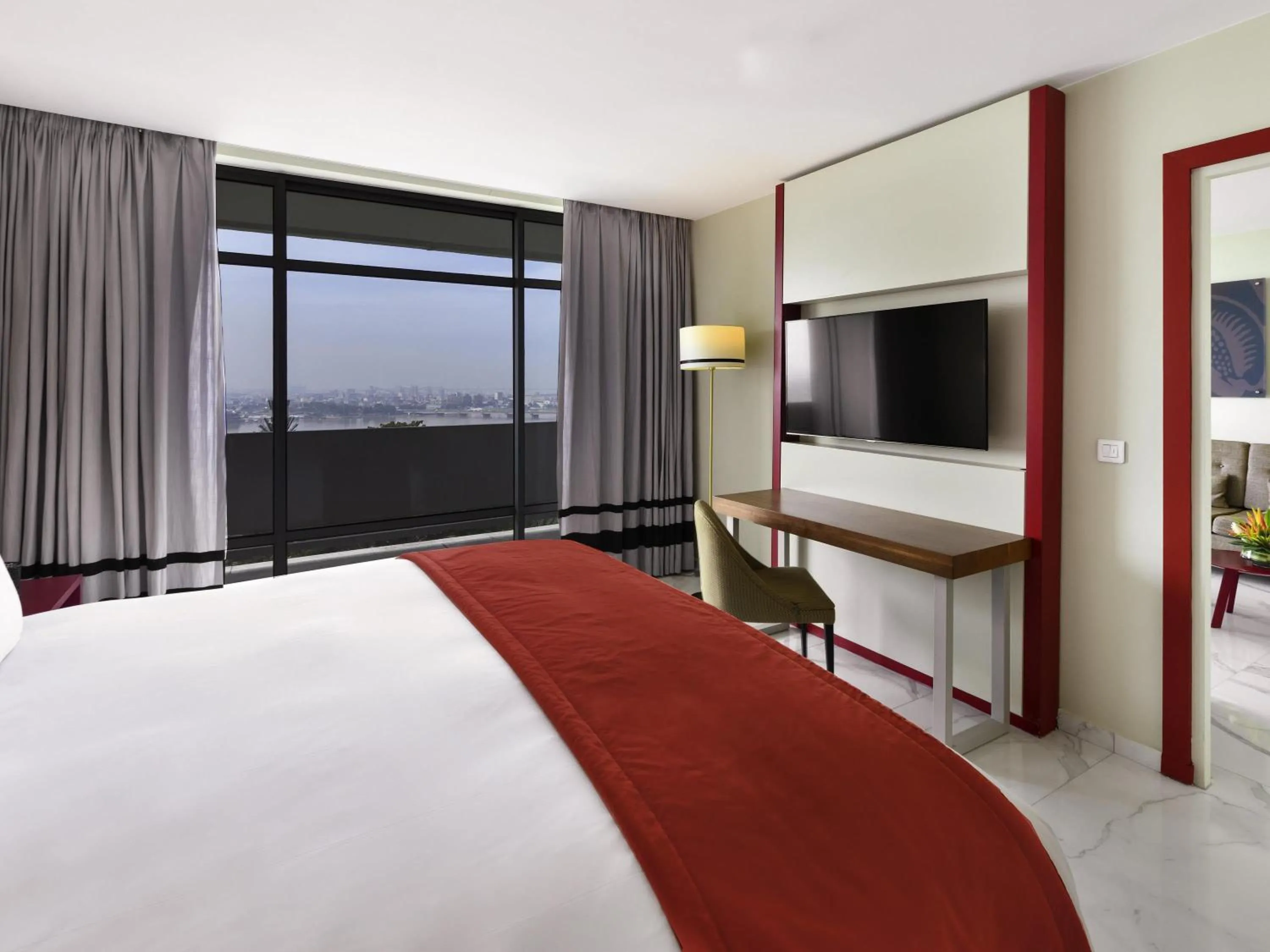 Bedroom in Sofitel Abidjan Hotel Ivoire