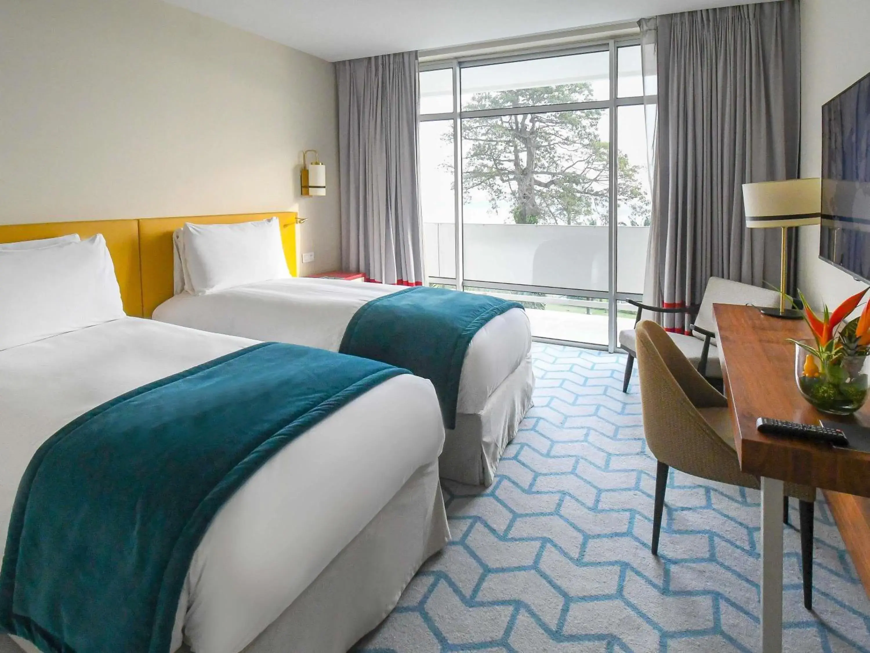 Bedroom, Bed in Sofitel Abidjan Hotel Ivoire Bedroom, Bed in Sofitel Abidjan Hotel Ivoire