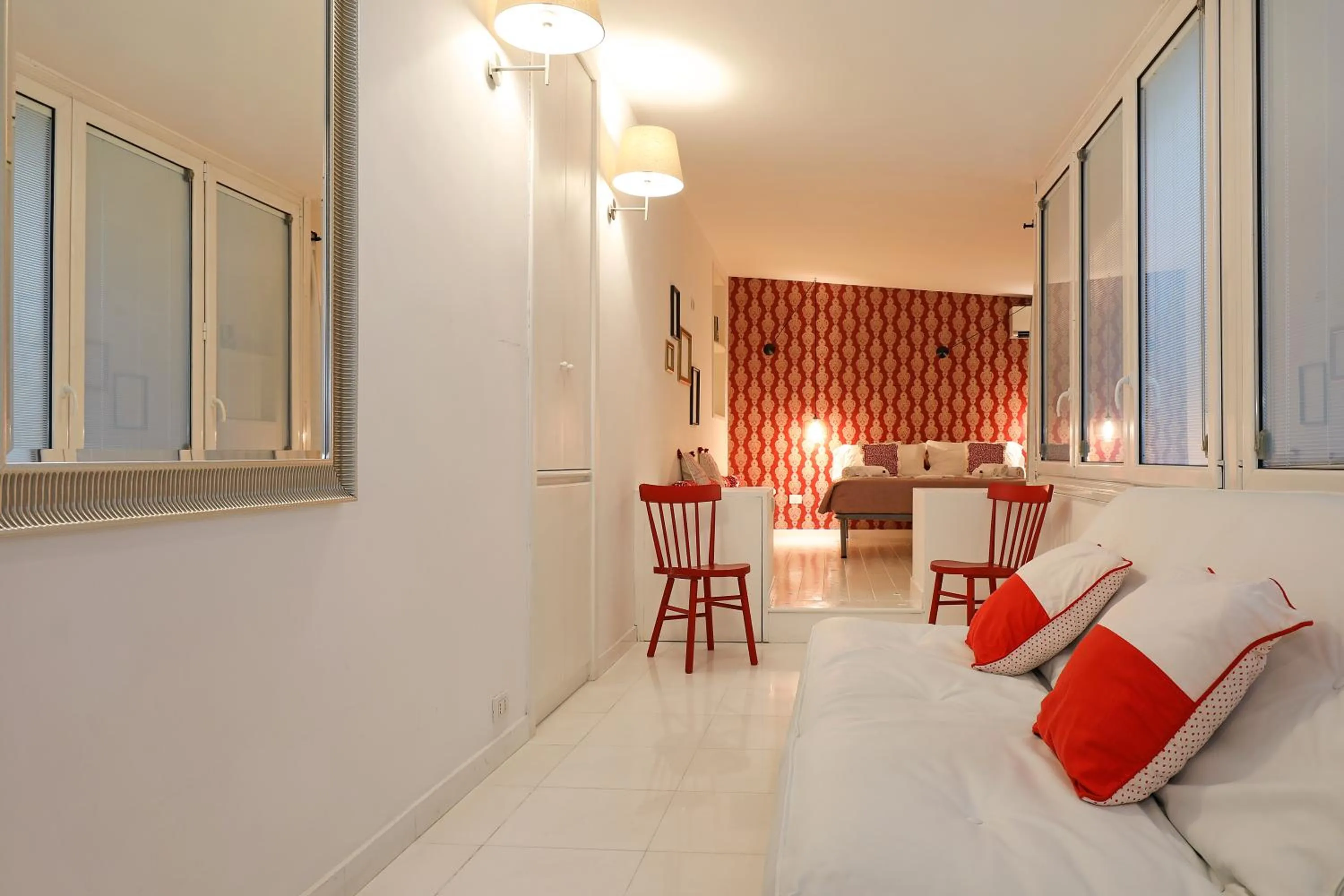 Bed in Luxury Gambero apartment