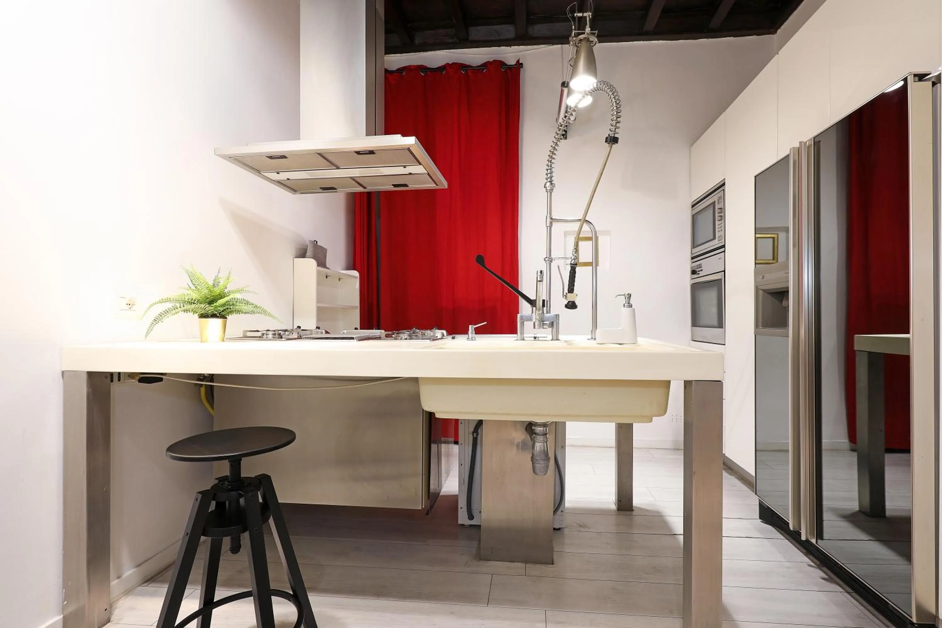 Kitchen or kitchenette in Luxury Gambero apartment