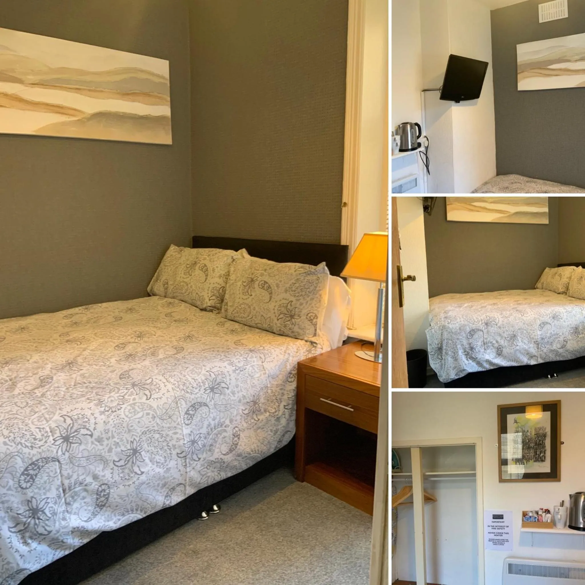 Bedroom, Bed in Bromptons