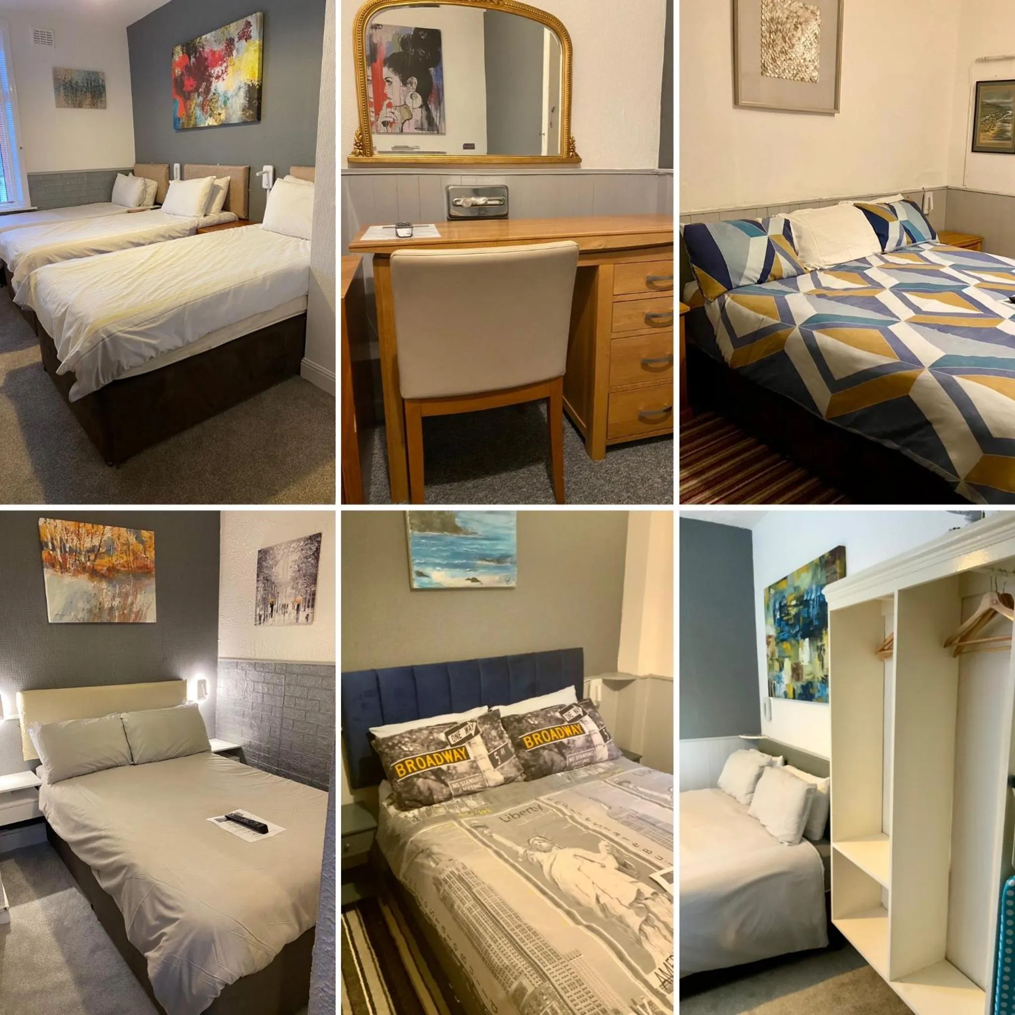 Bedroom, Bed in Bromptons