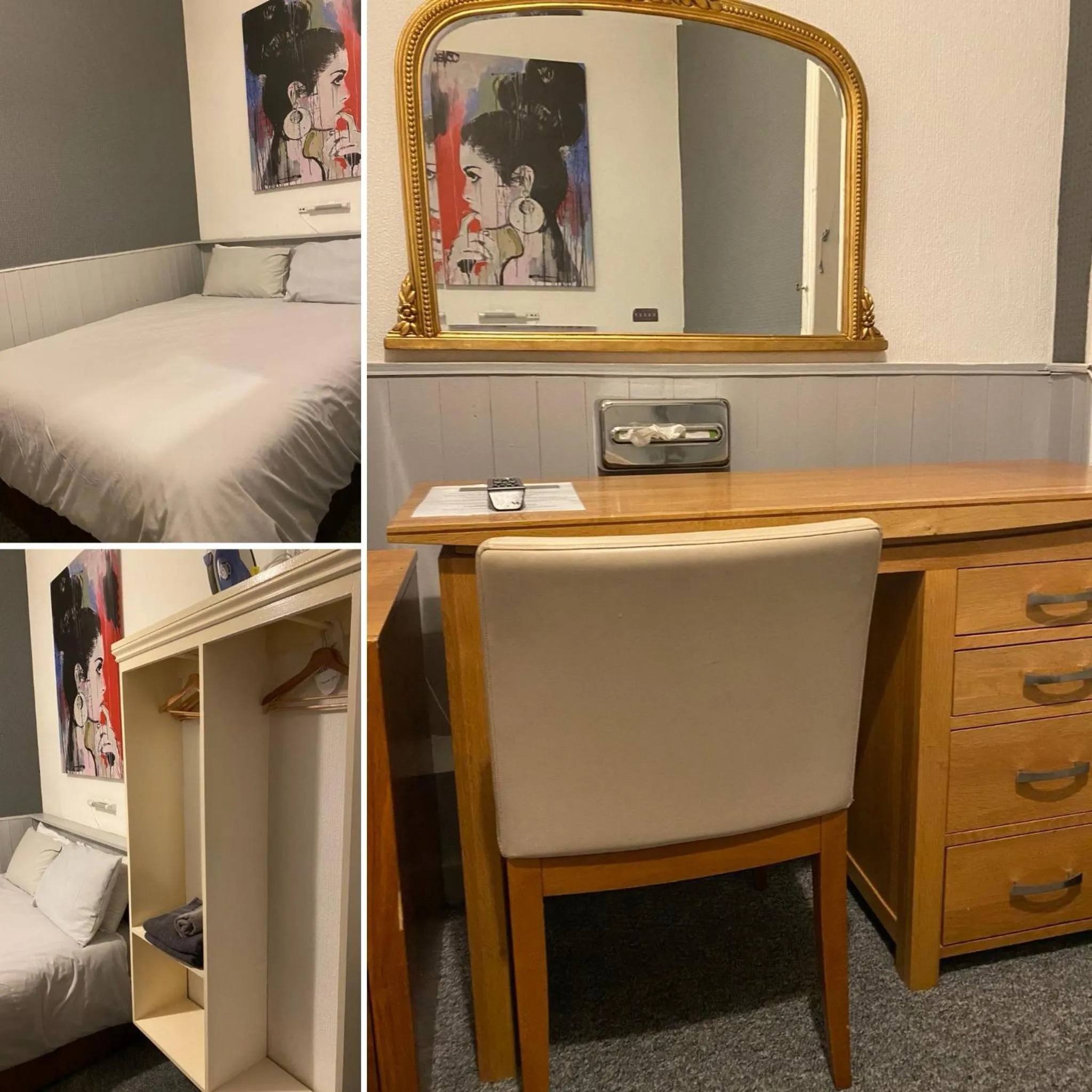 Bedroom, Bed in Bromptons