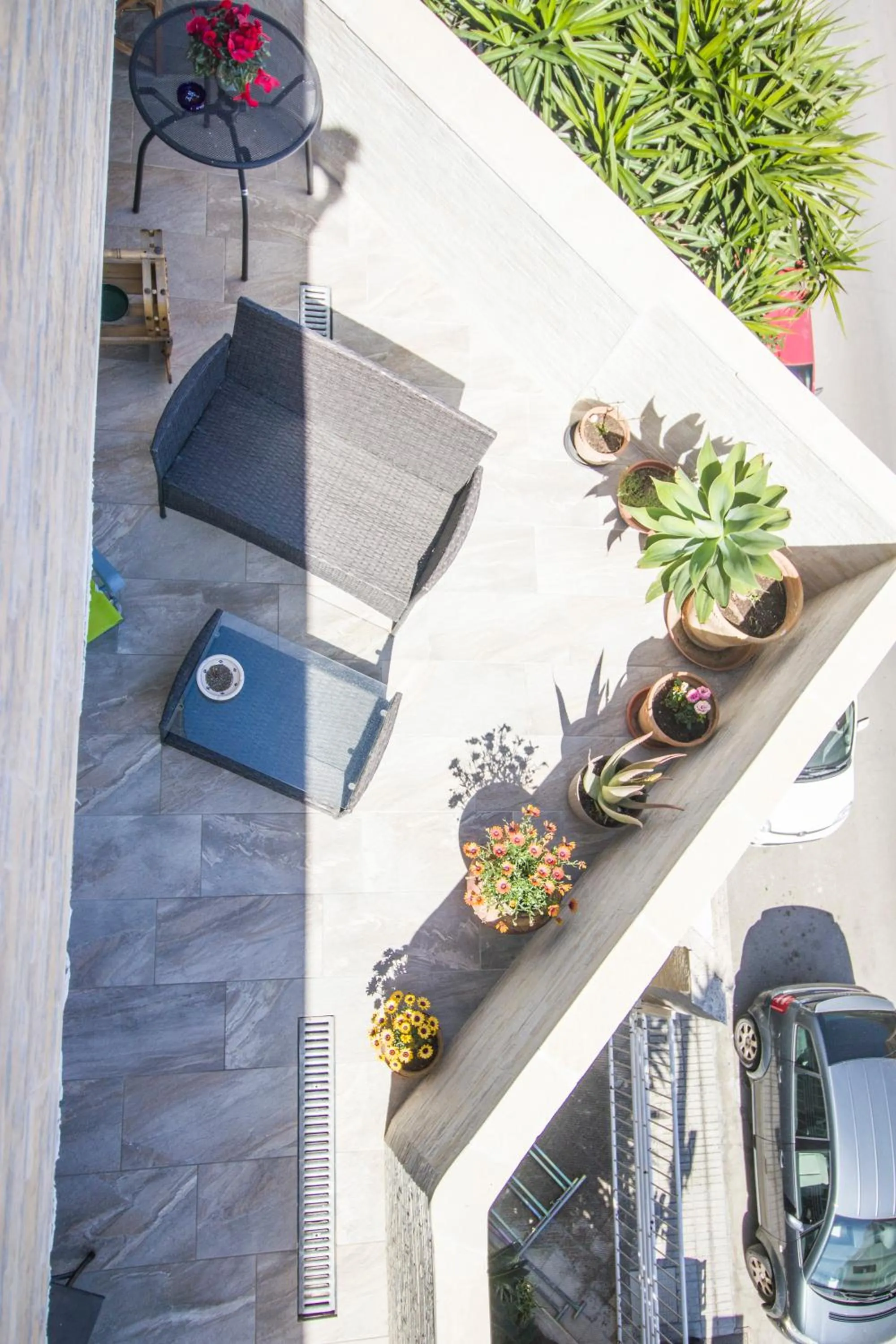 Bird's eye view in B&B Luxury