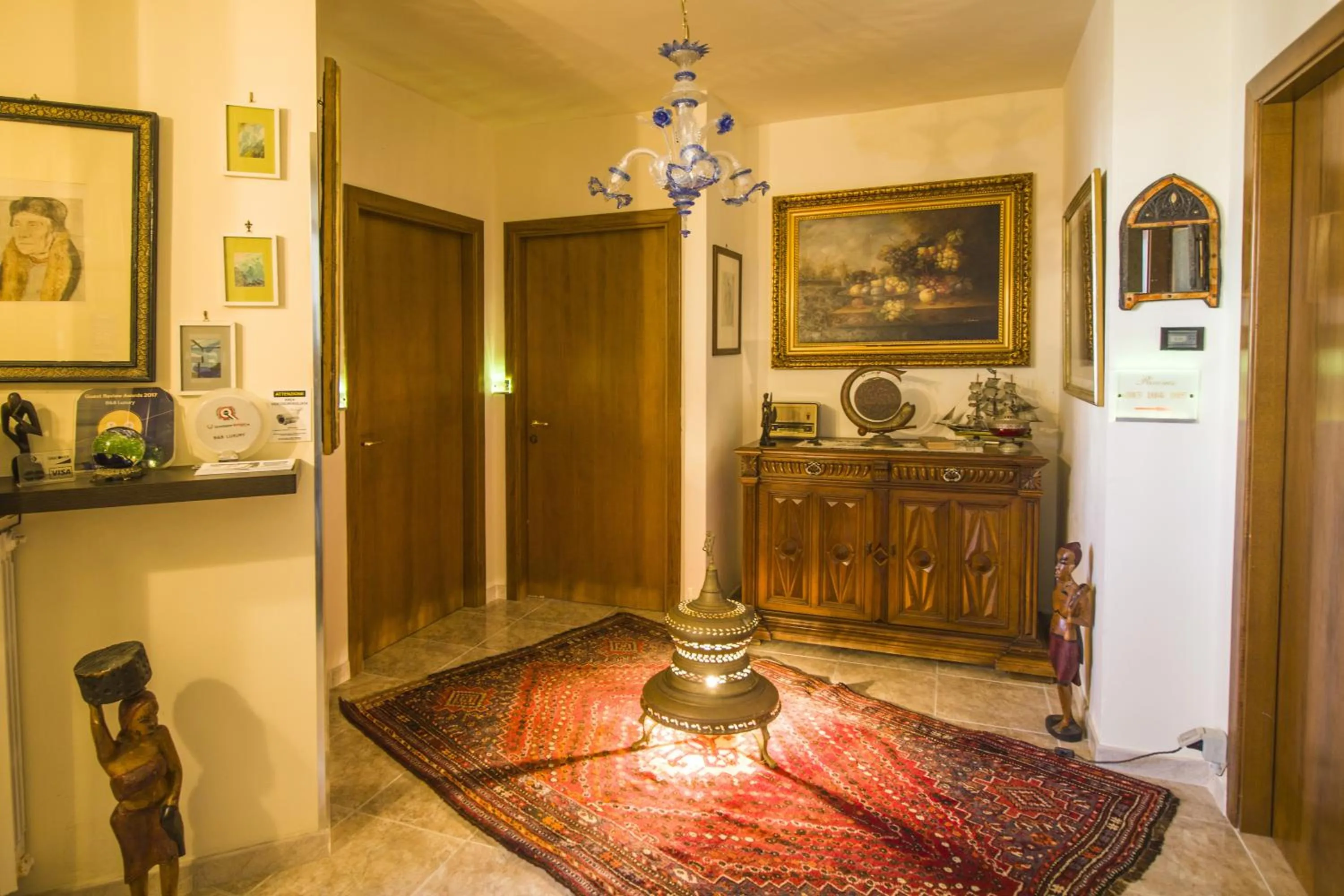 Decorative detail in B&B Luxury