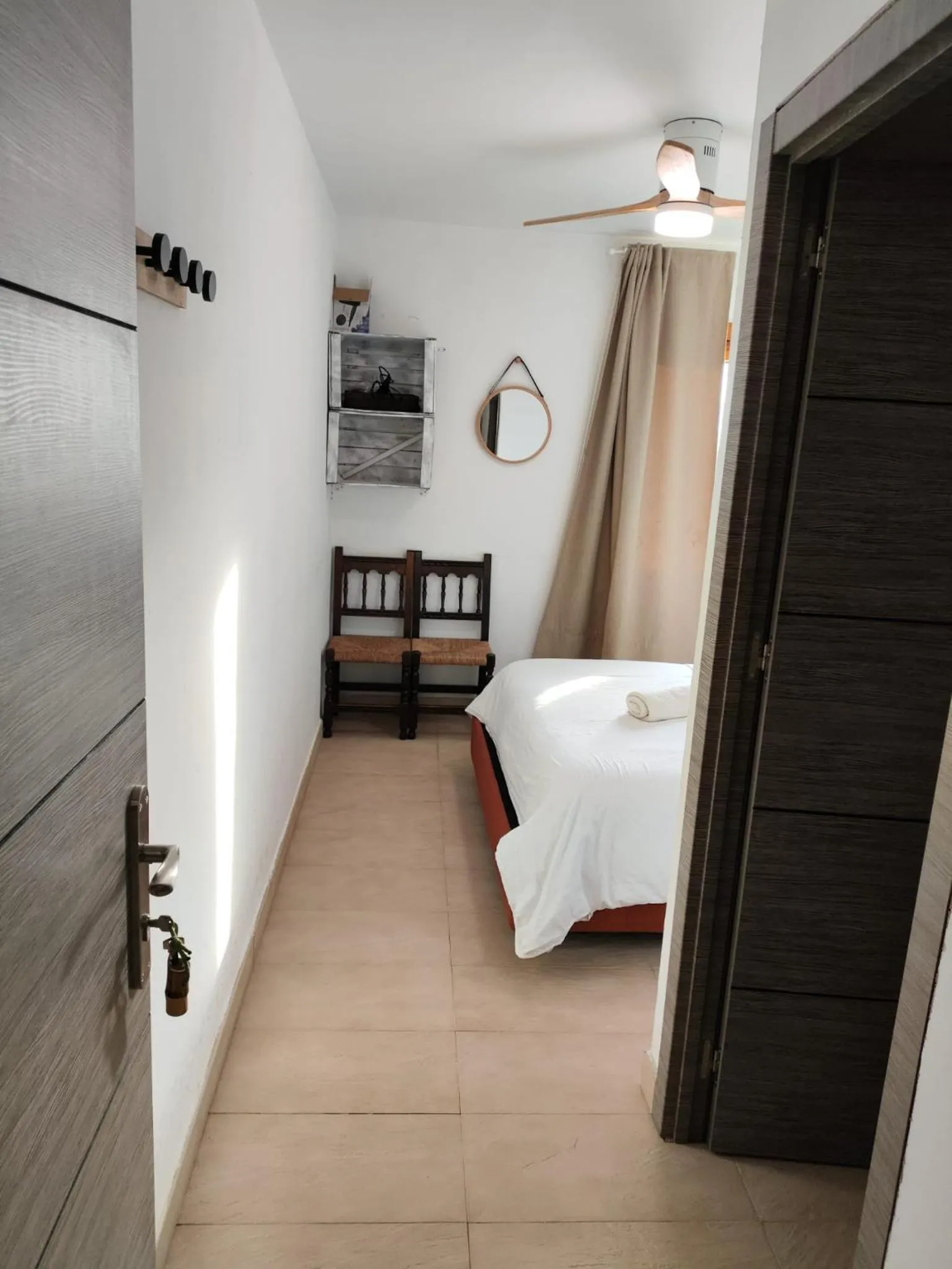 Bed in L'Olivera Casa Rural