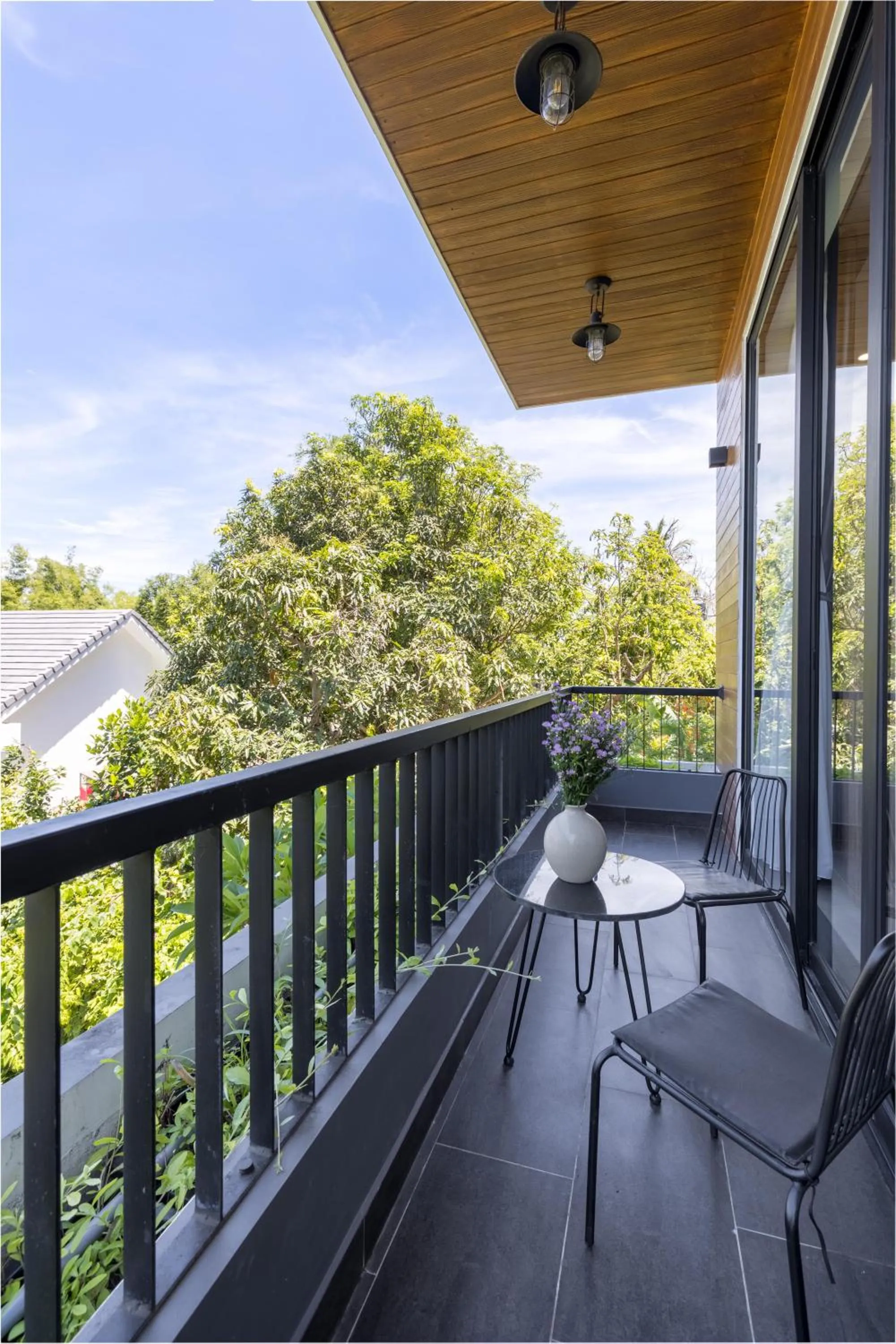 Balcony/Terrace in Charm Champion Villa Hoian
