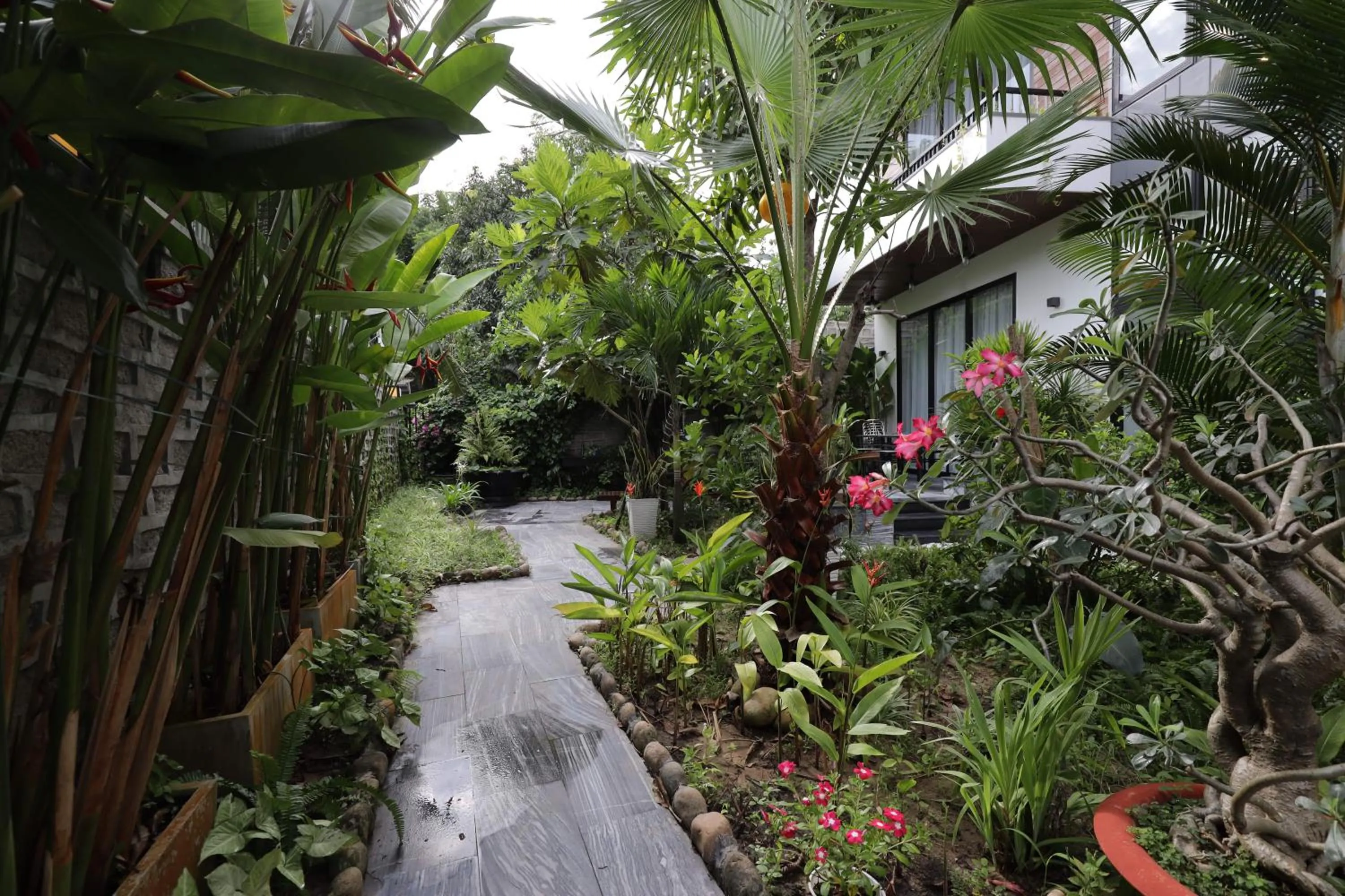 Patio in Charm Champion Villa Hoian