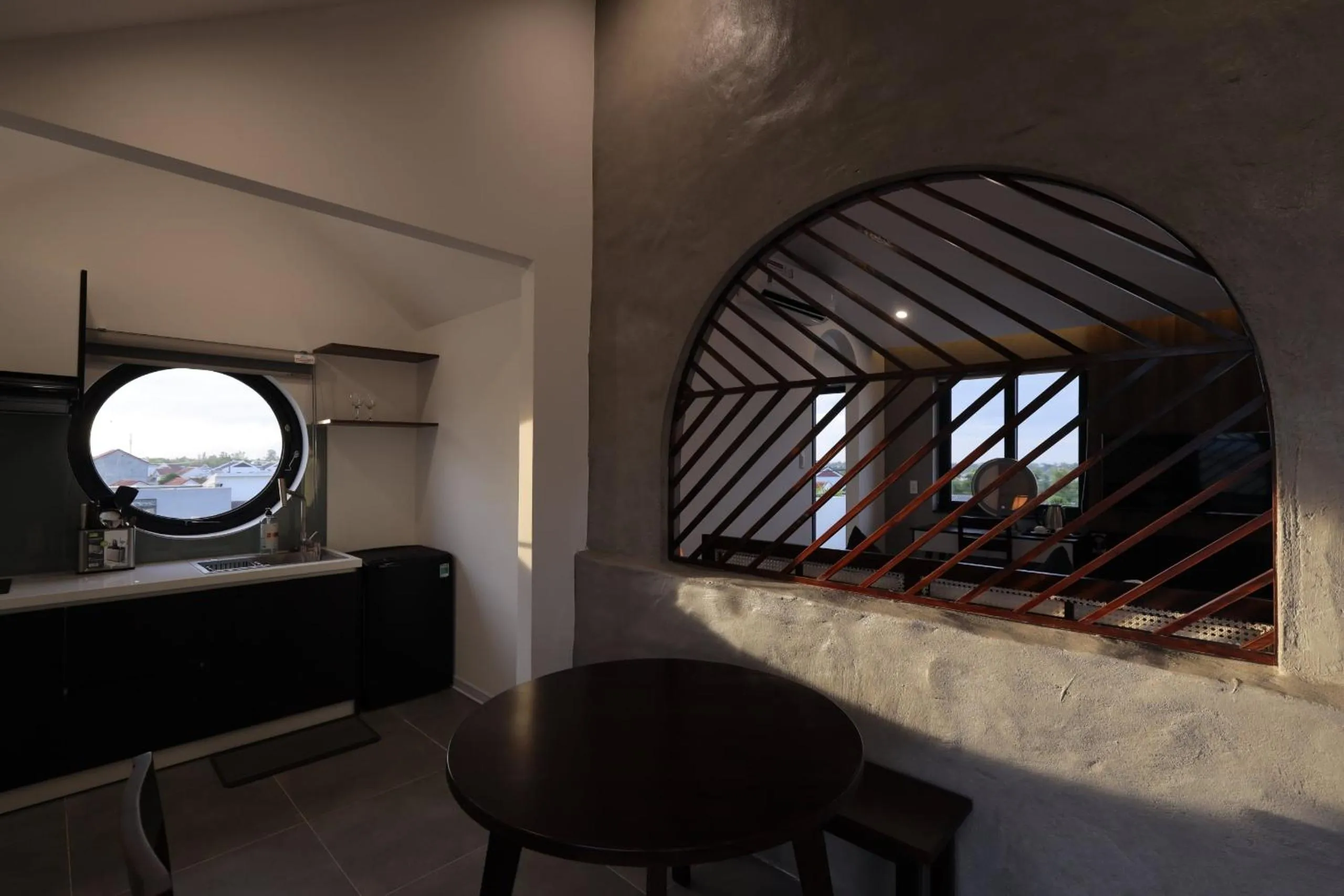 stove in Charm Champion Villa Hoian