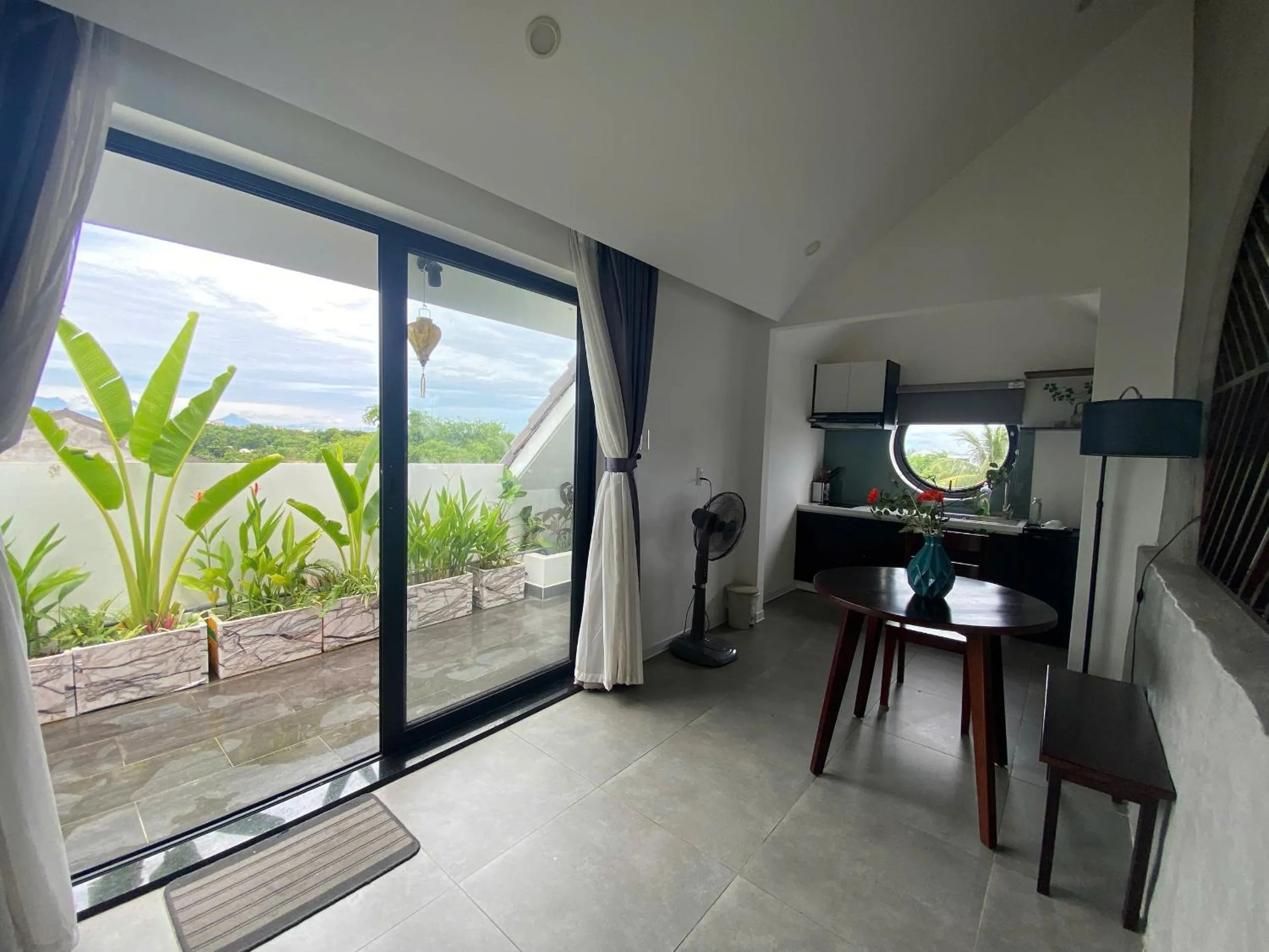 stove in Charm Champion Villa Hoian